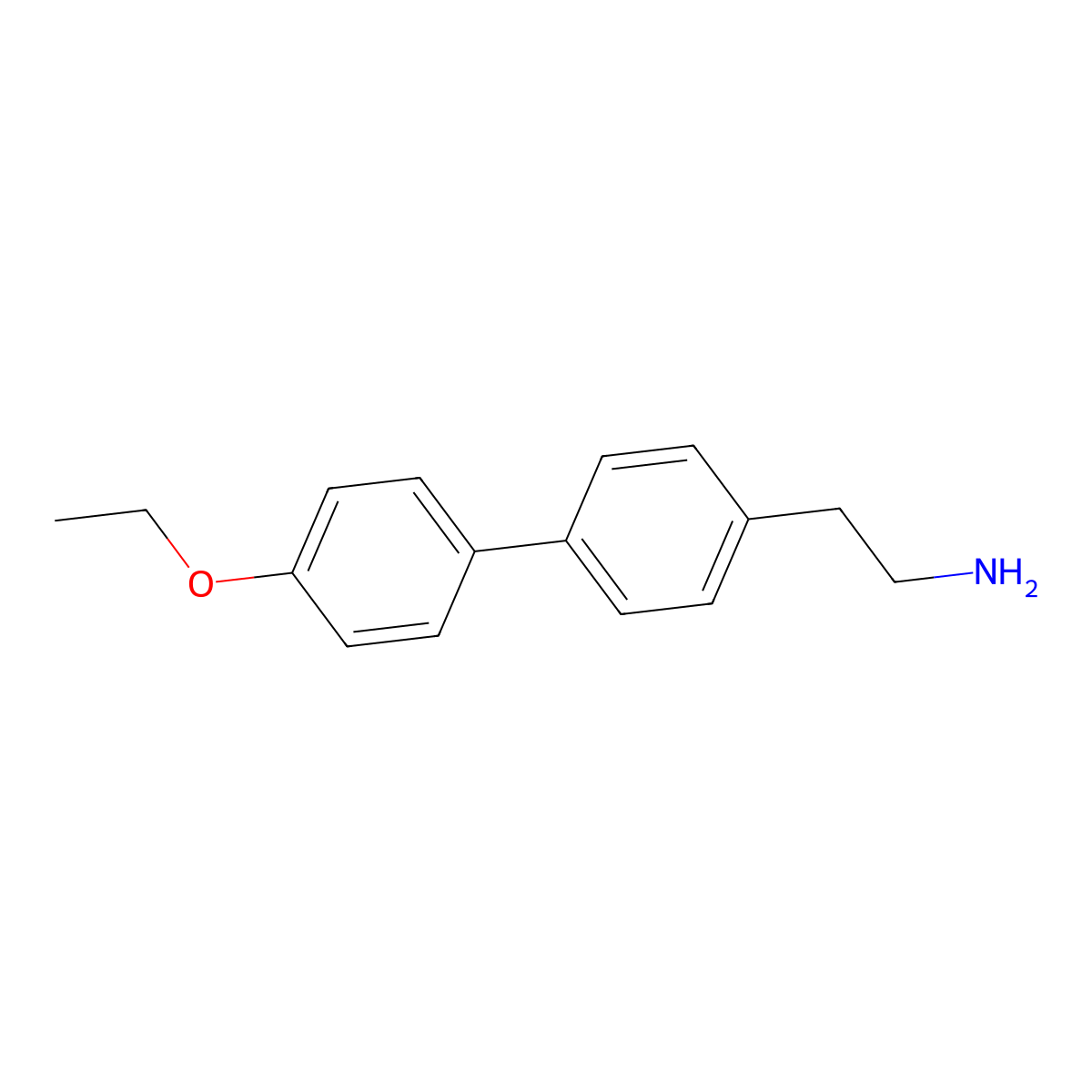 2-(4'-Ethoxy-[1,1'-biphenyl]-4-yl)ethanamine molecular structure, CAS 1181779-35-0