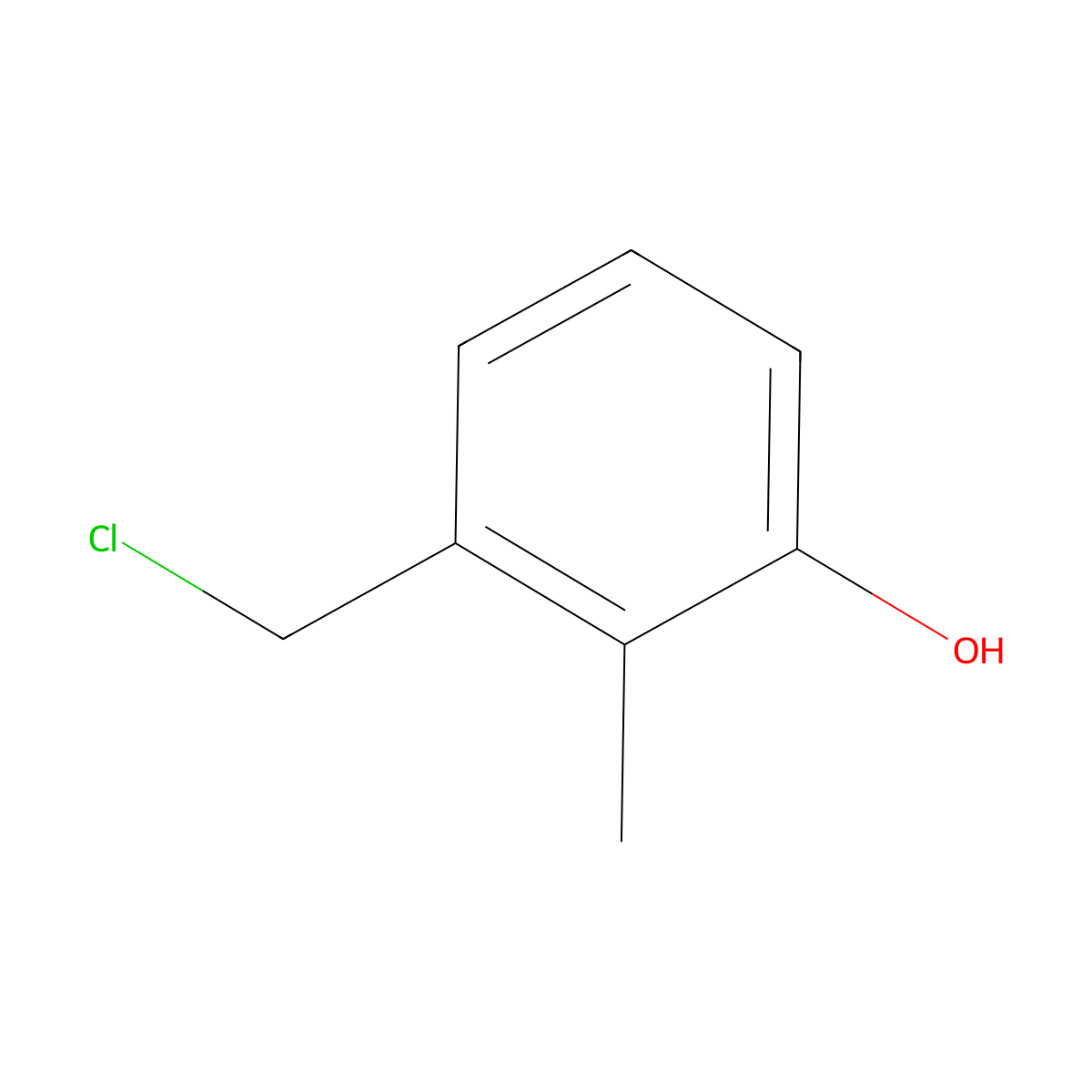 3-(Chloromethyl)-2-methylphenol molecular structure, CAS 1182257-74-4