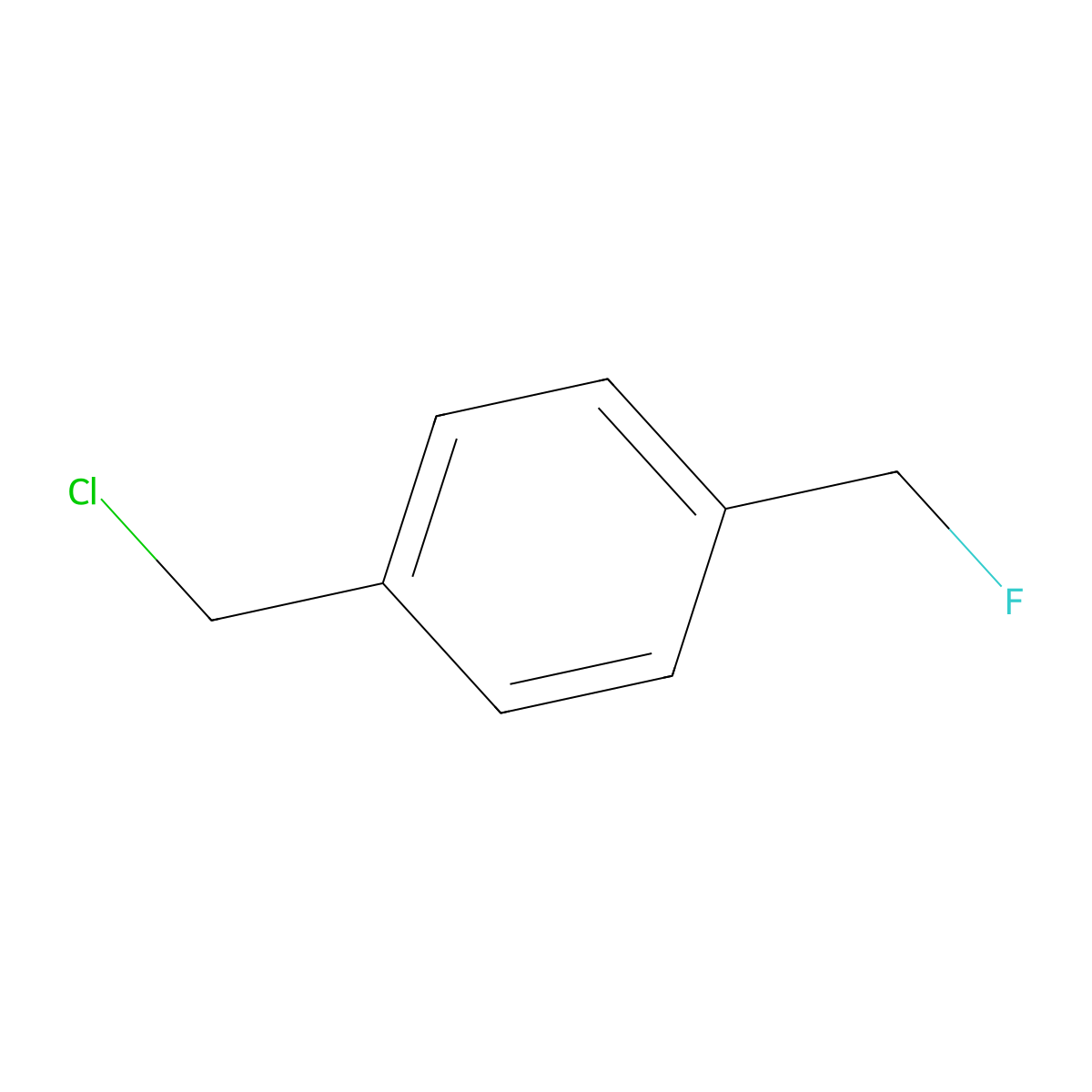 1-(Chloromethyl)-4-(fluoromethyl)benzene molecular structure, CAS 1182356-92-8