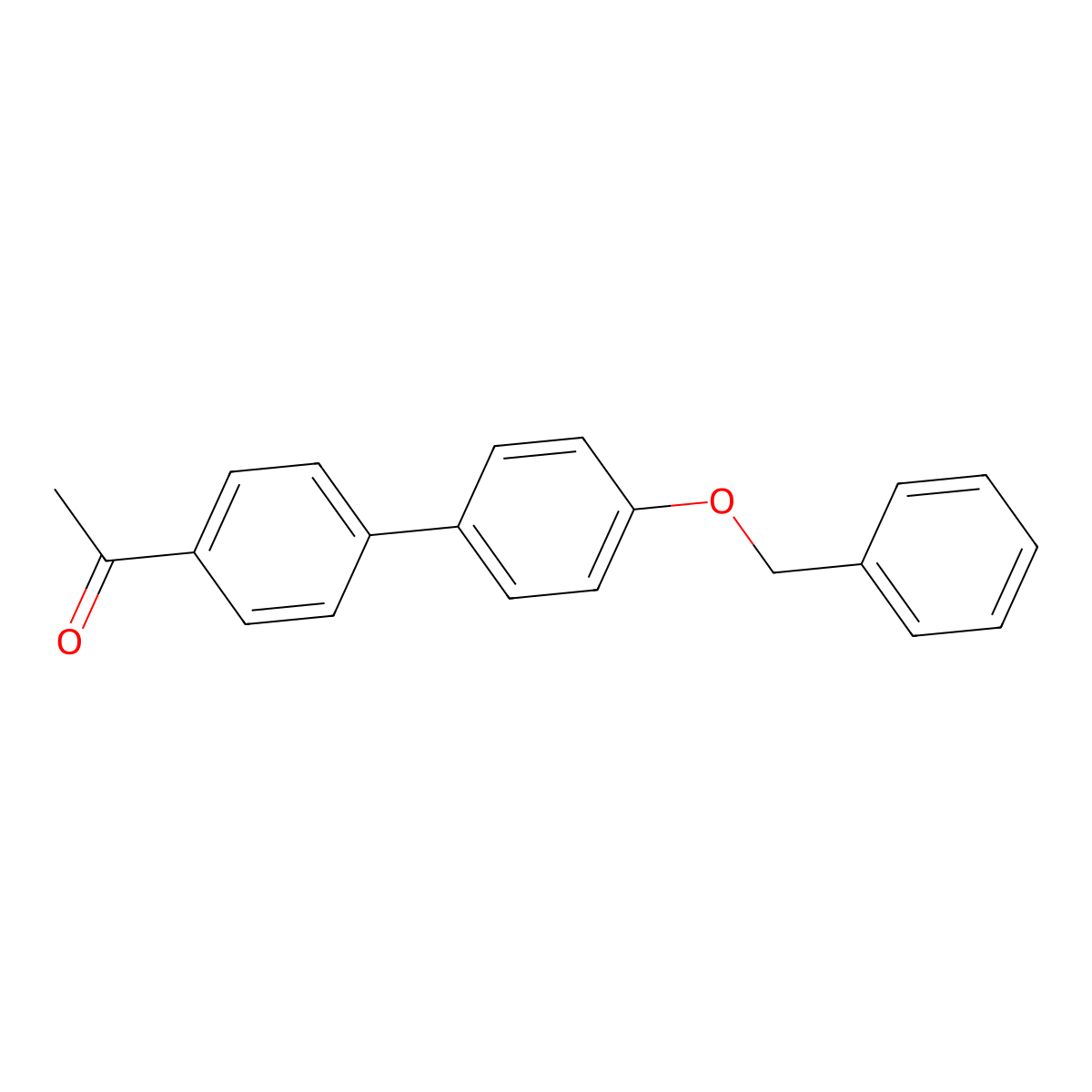4-Acetyl-4'-(Benzyloxy)biphenyl molecular structure, CAS 118253-54-6