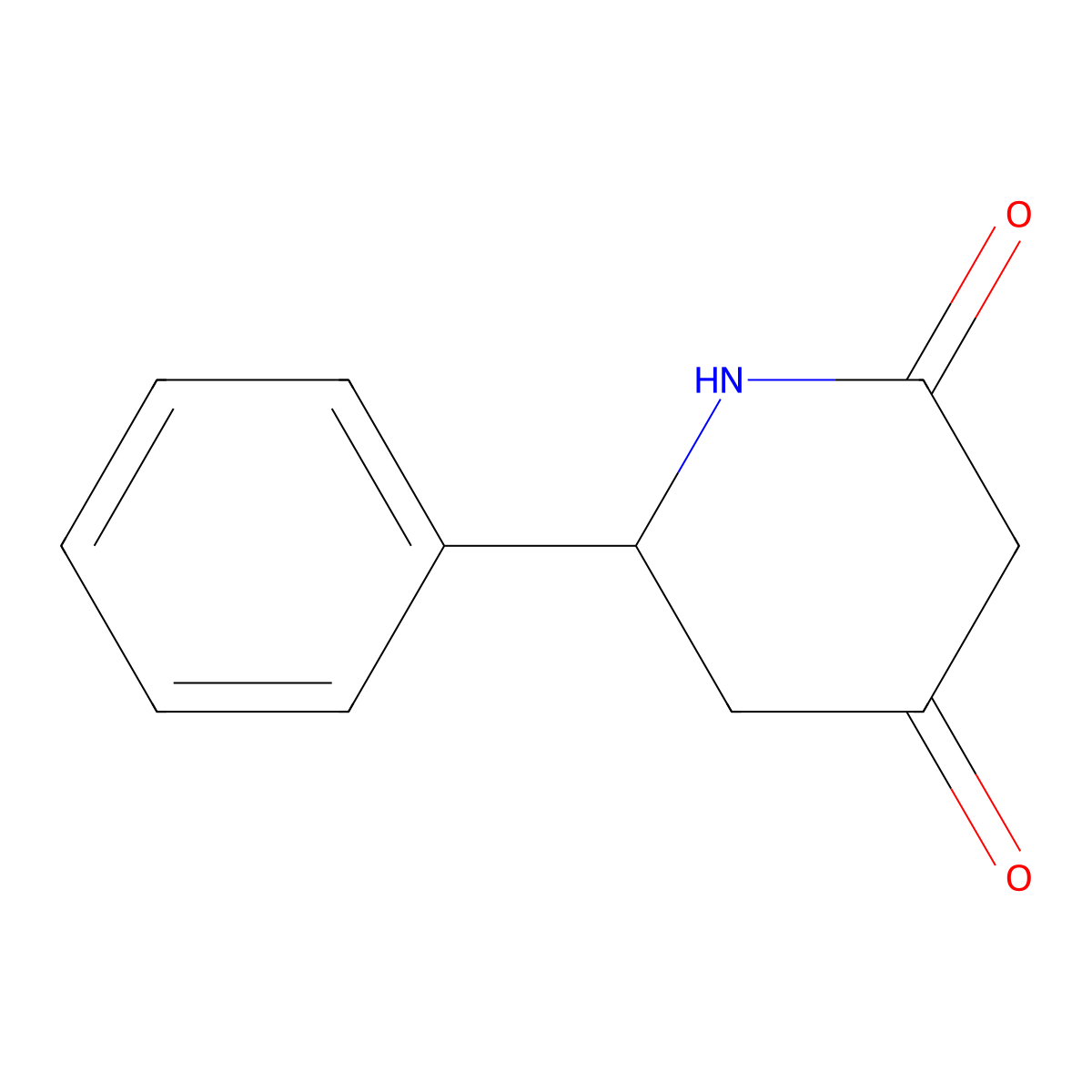 6-Phenylpiperidine-2,4-dione molecular structure, CAS 118264-04-3
