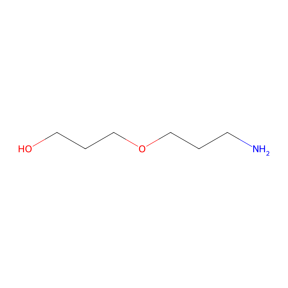 3-(3-Aminopropoxy)propan-1-ol molecular structure, CAS 118273-16-8