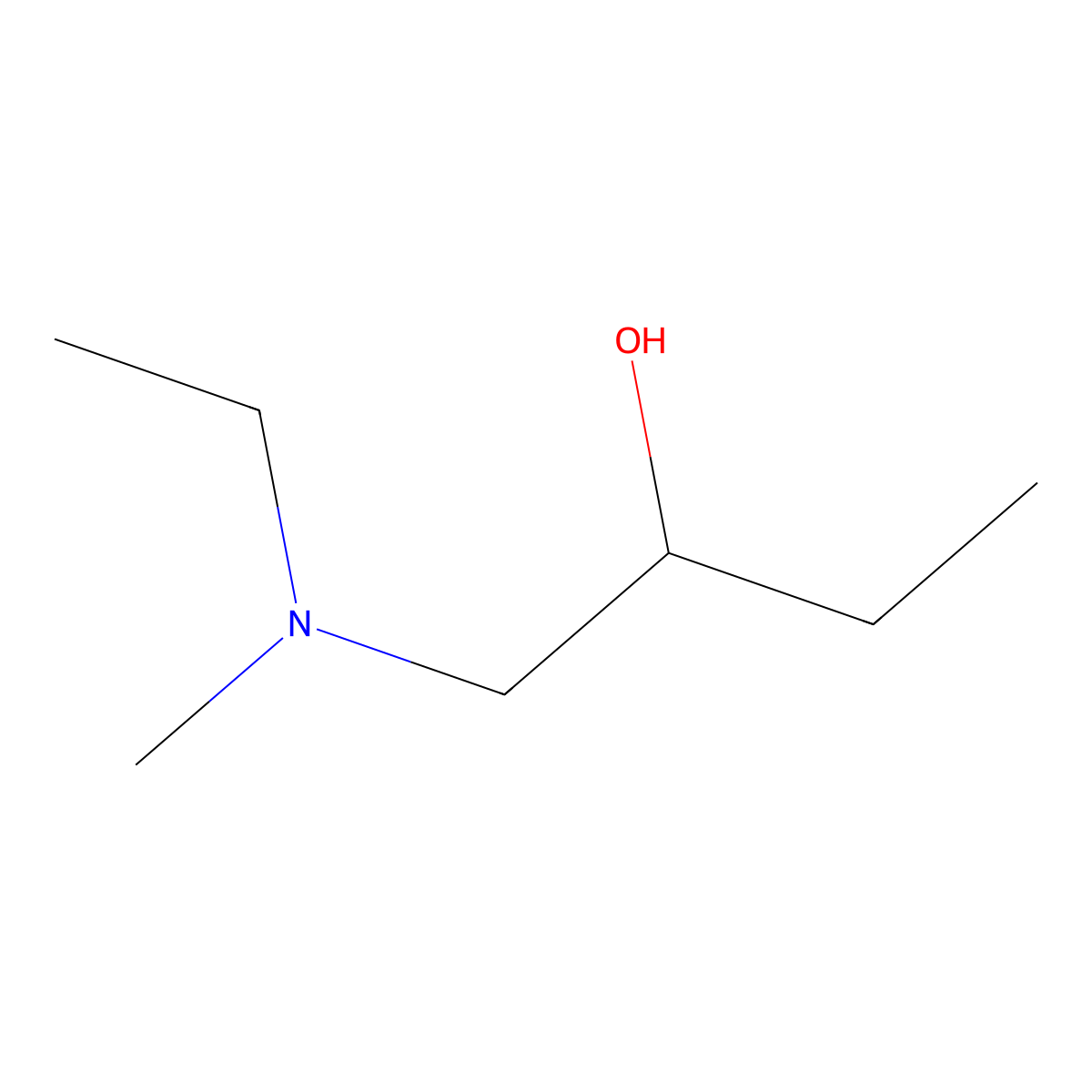 1-[Ethyl(methyl)amino]butan-2-ol molecular structure, CAS 1182908-03-7