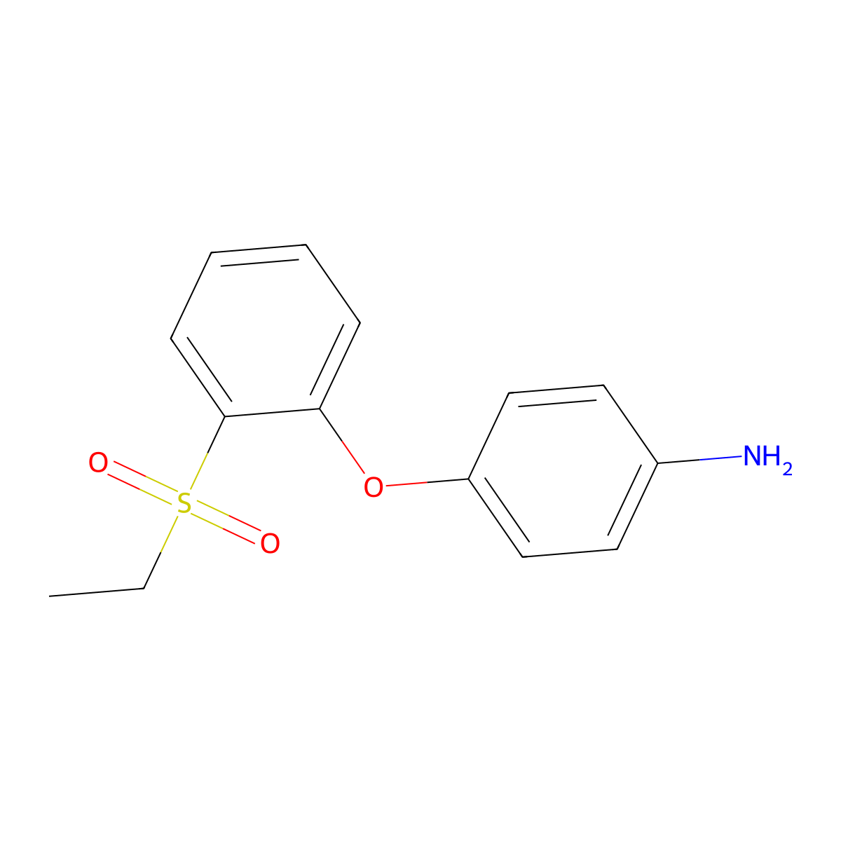4-[2-(Ethanesulfonyl)phenoxy]aniline molecular structure, CAS 1182946-12-8