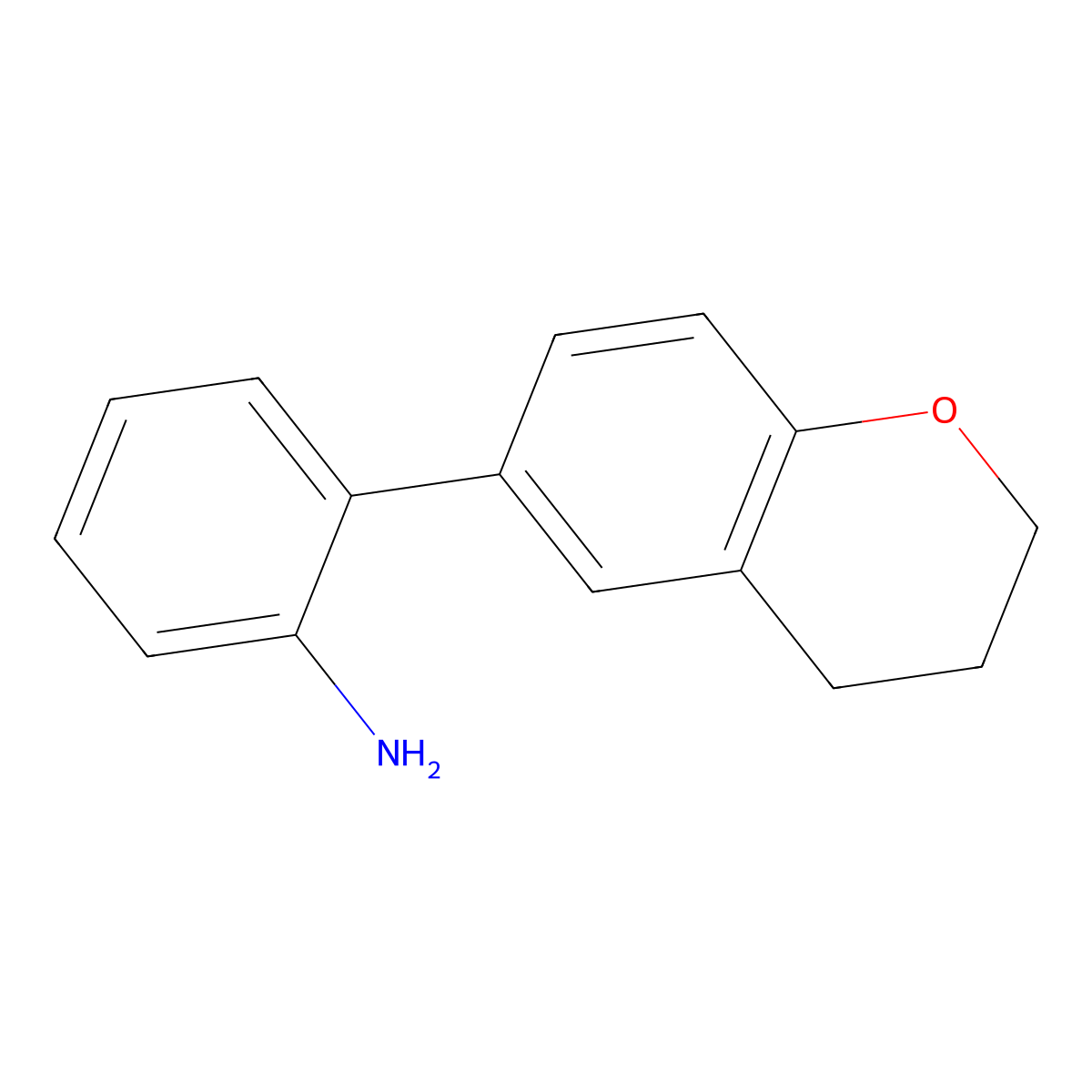 2-(Chroman-6-yl)aniline molecular structure, CAS 1183208-32-3