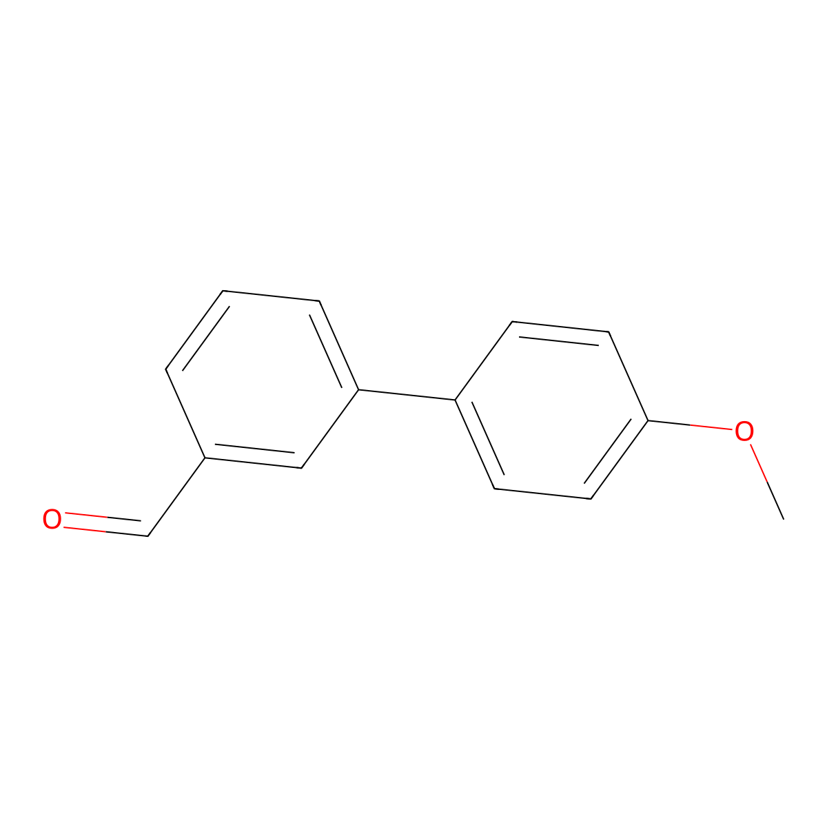 4'-Methoxy-[1,1'-biphenyl]-3-carbaldehyde molecular structure, CAS 118350-17-7