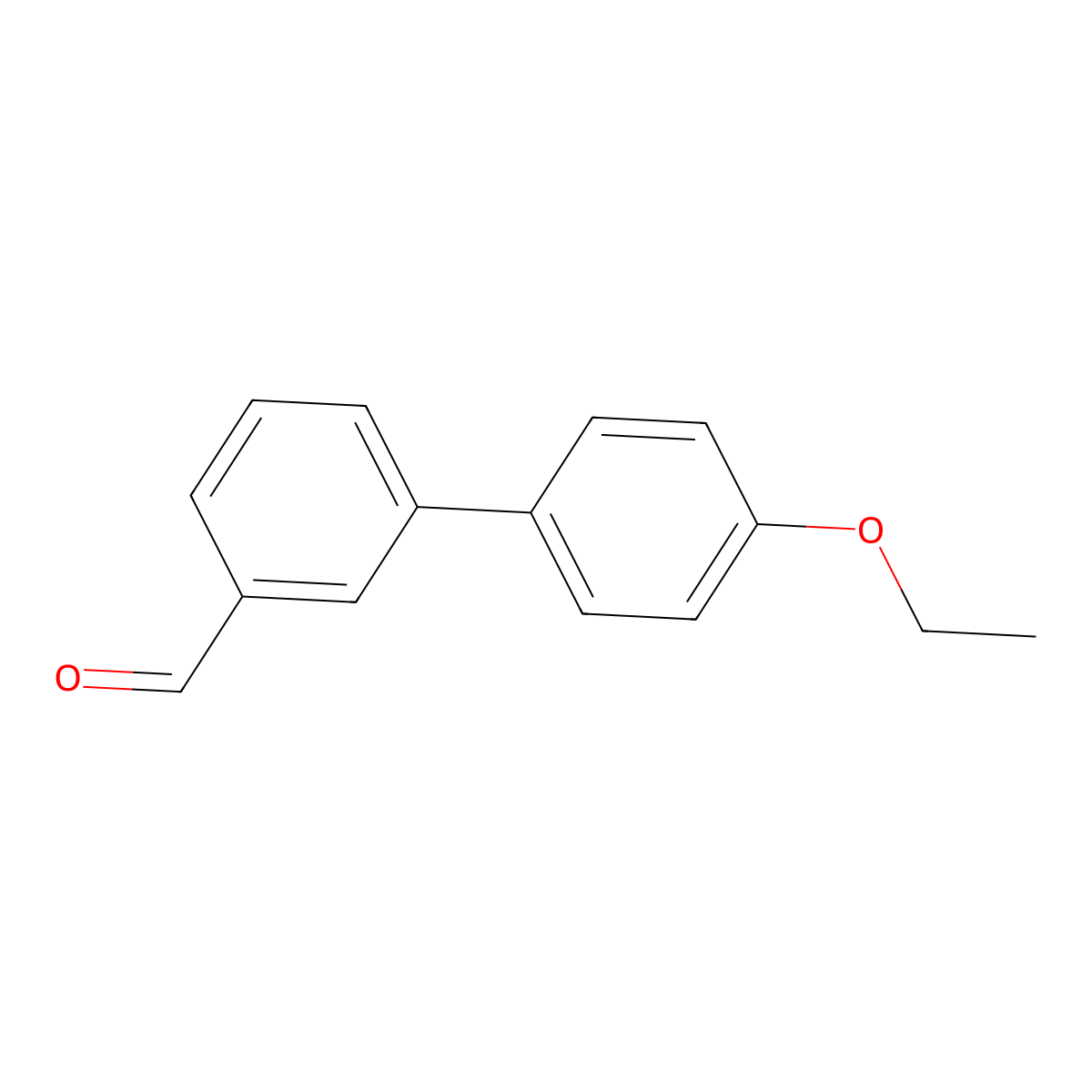 3-(4-Ethoxyphenyl)benzaldehyde molecular structure, CAS 118350-18-8