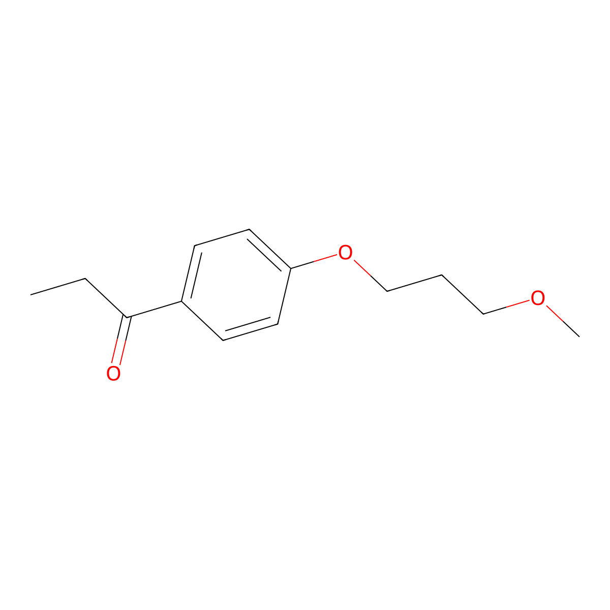 1-[4-(3-Methoxypropoxy)phenyl]-1-propanone molecular structure, CAS 1183675-56-0