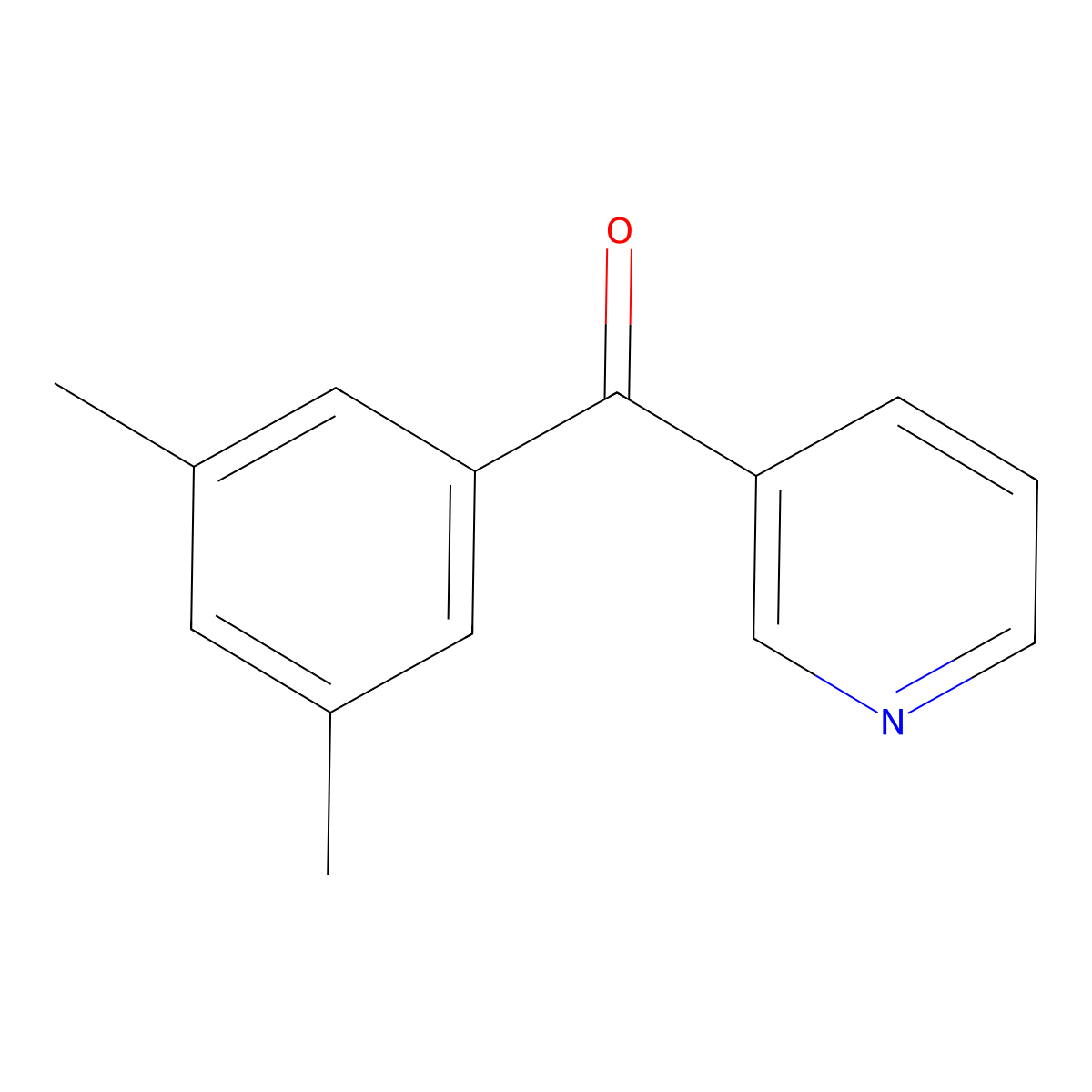 3-(3,5-Dimethylbenzoyl)pyridine molecular structure, CAS 1183687-49-1