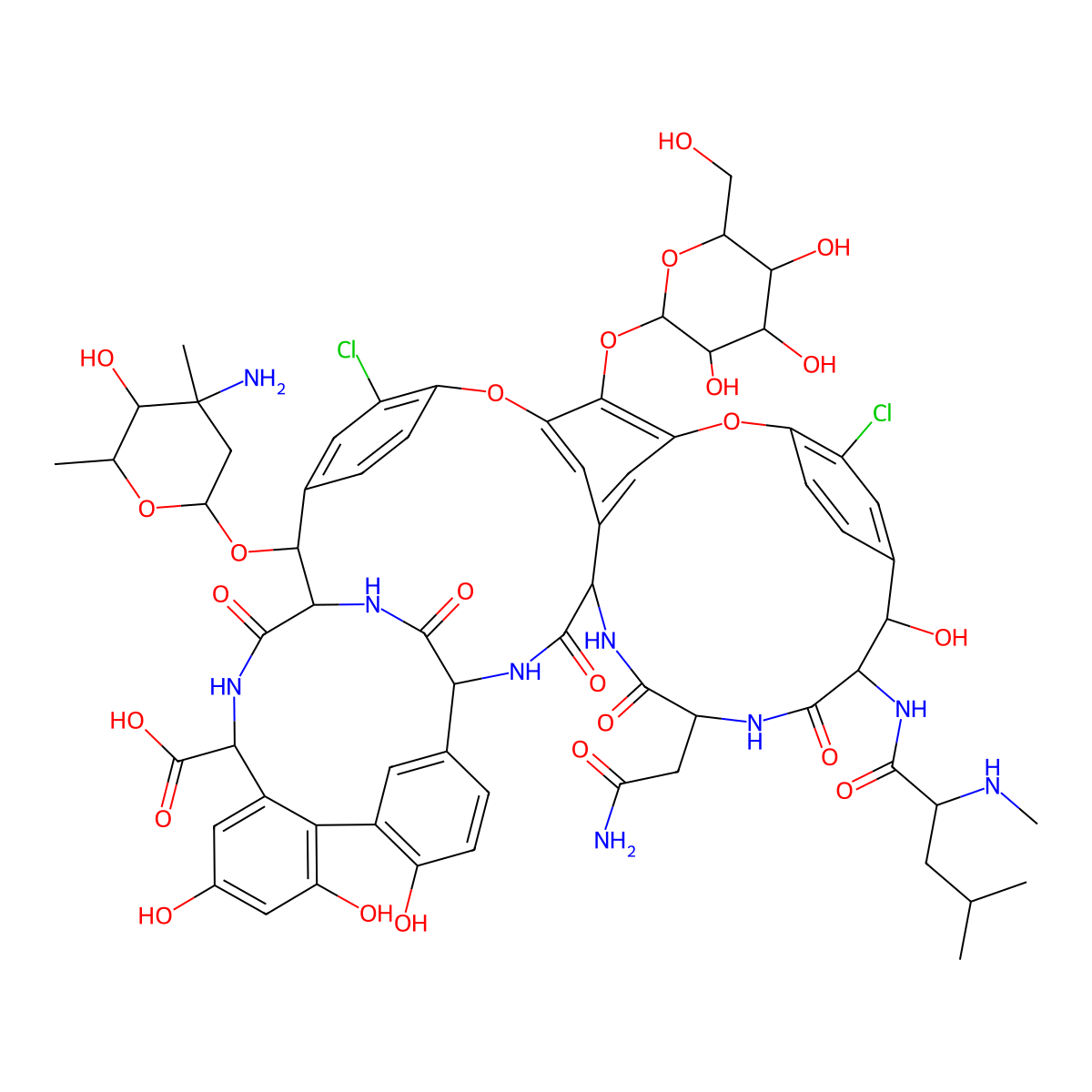 Chloroorienticin B molecular structure, CAS 118373-81-2
