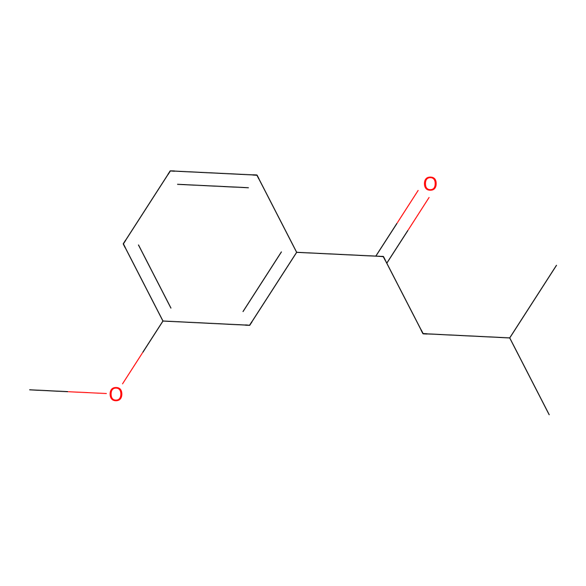 1-(3-Methoxyphenyl)-3-methylbutan-1-one molecular structure, CAS 1183770-52-6