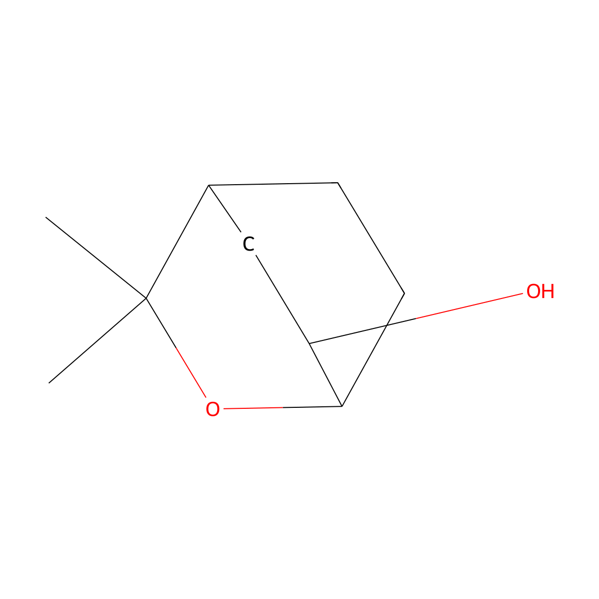 (1S,4R,6S)-3,3-dimethyl-2-oxabicyclo[2.2.2]octan-6-ol molecular structure, CAS 118389-15-4