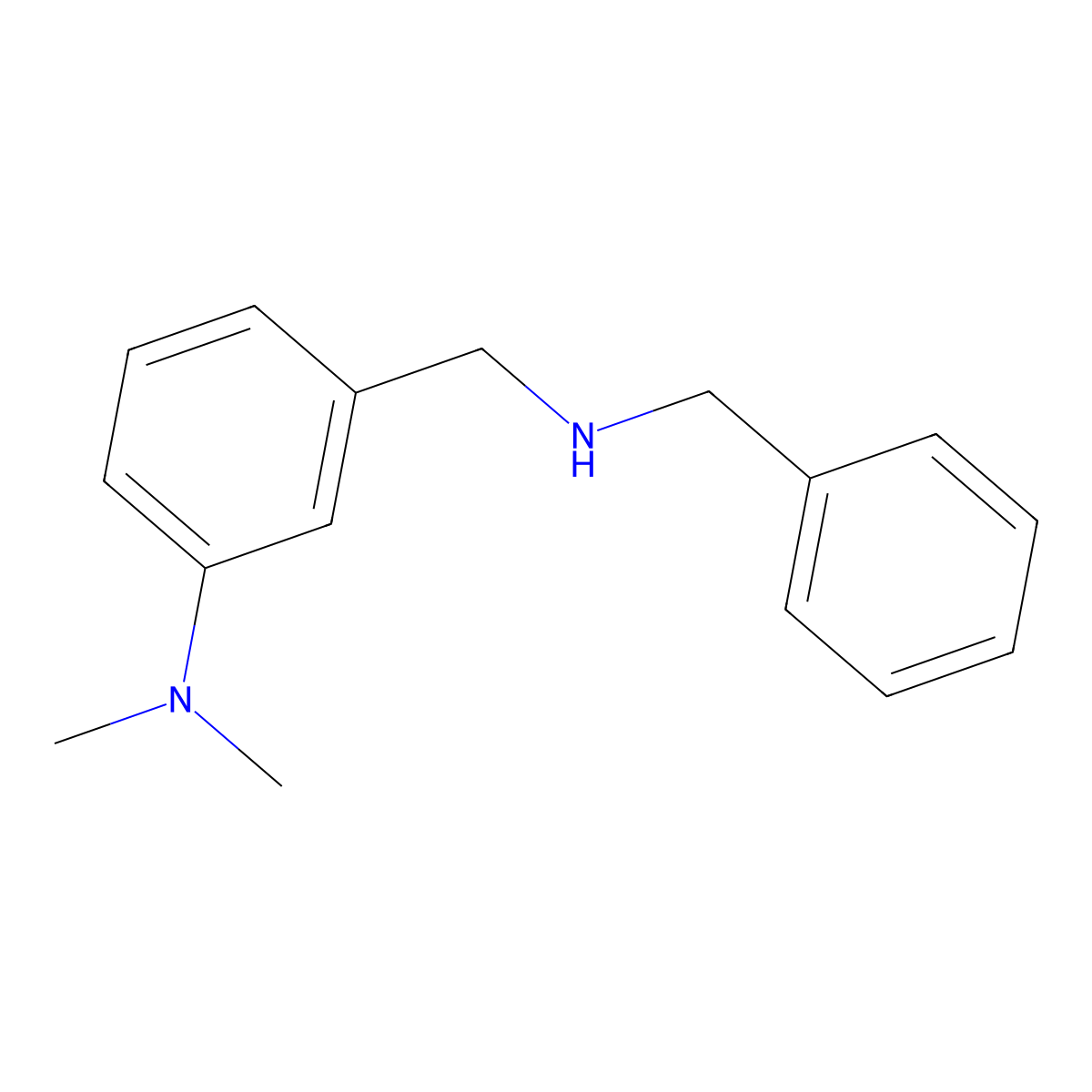 3-((Benzylamino)methyl)-N,N-dimethylaniline molecular structure, CAS 1183955-26-1