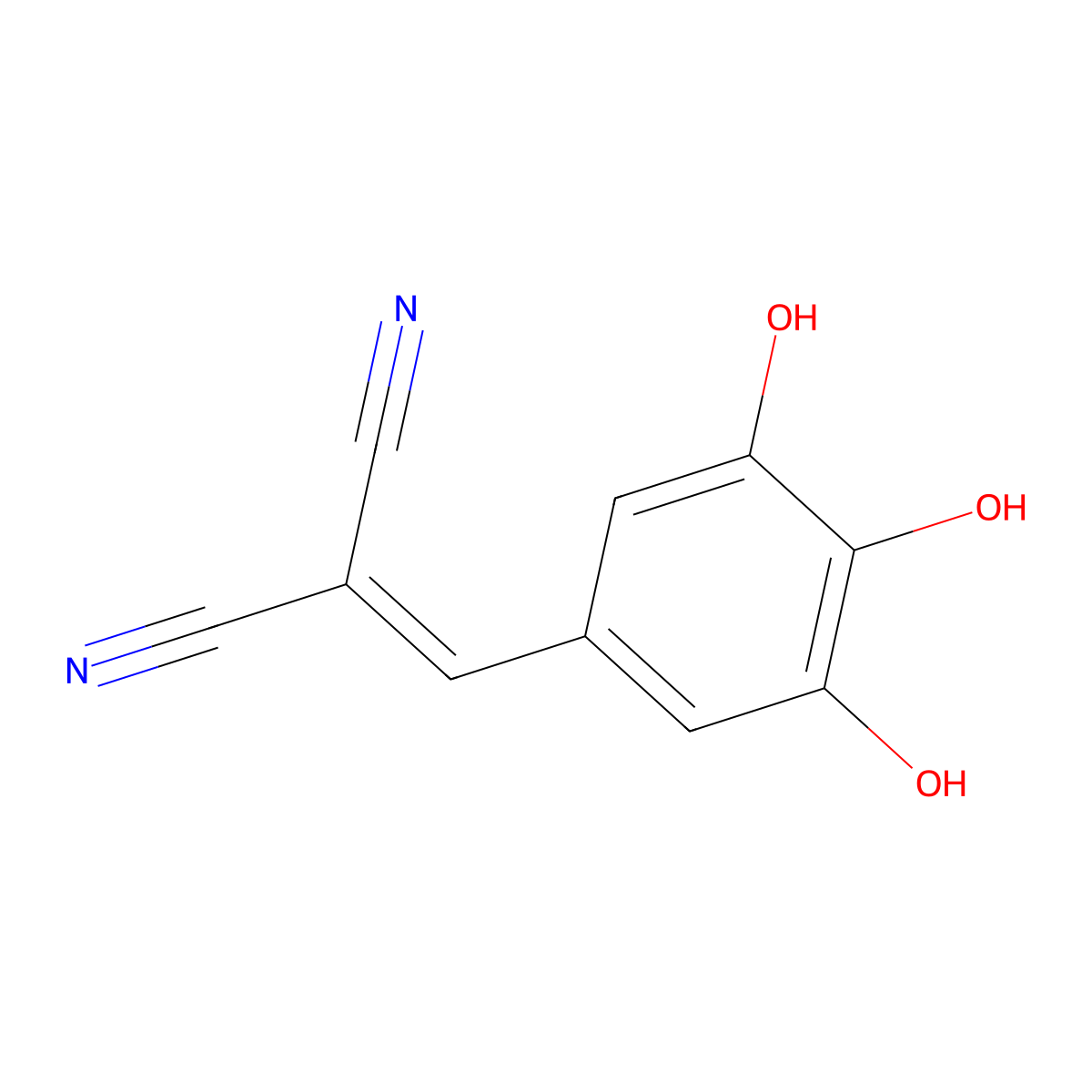 Tyrphostin 25 molecular structure, CAS 118409-58-8