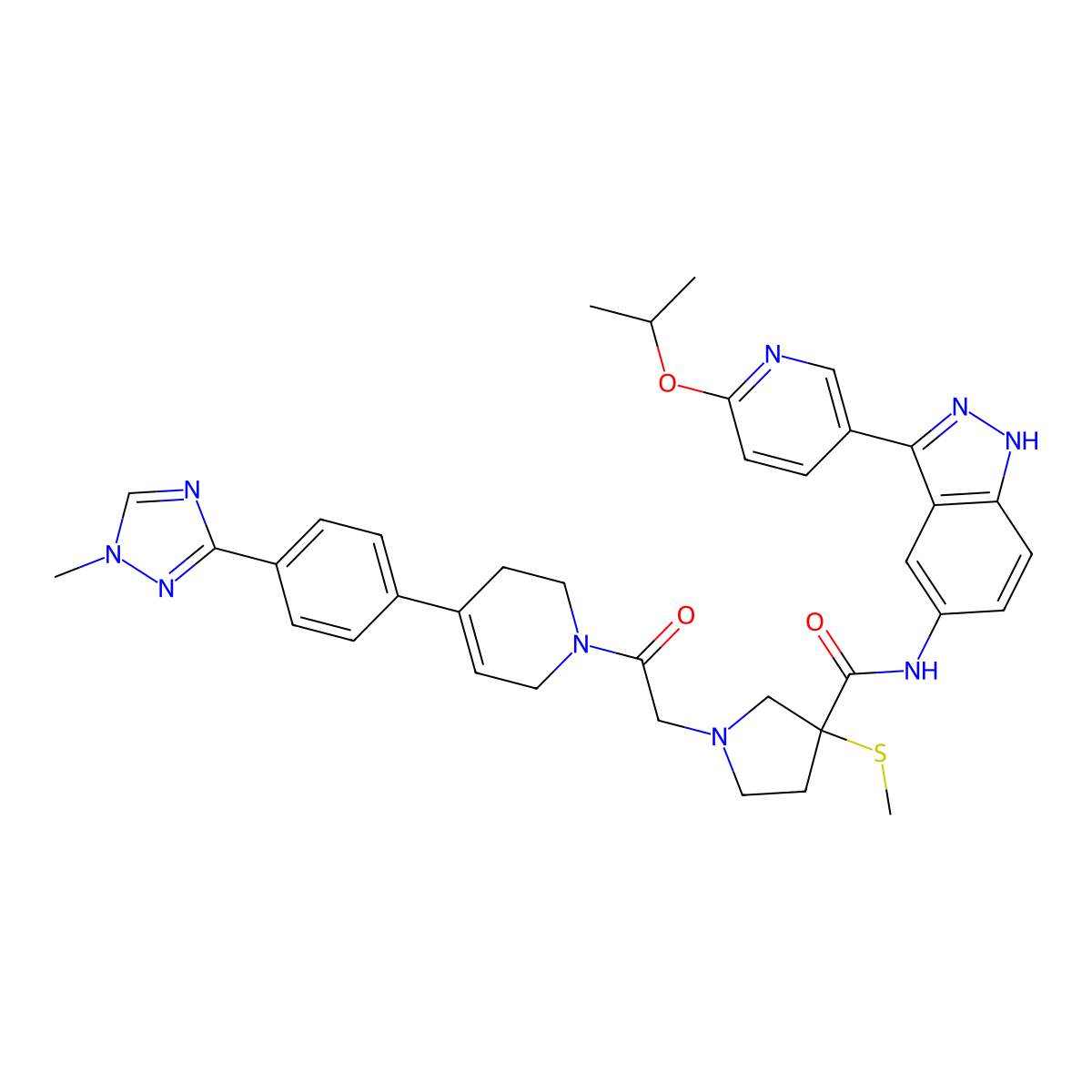 Mk-8353 molecular structure, CAS 1184173-73-6