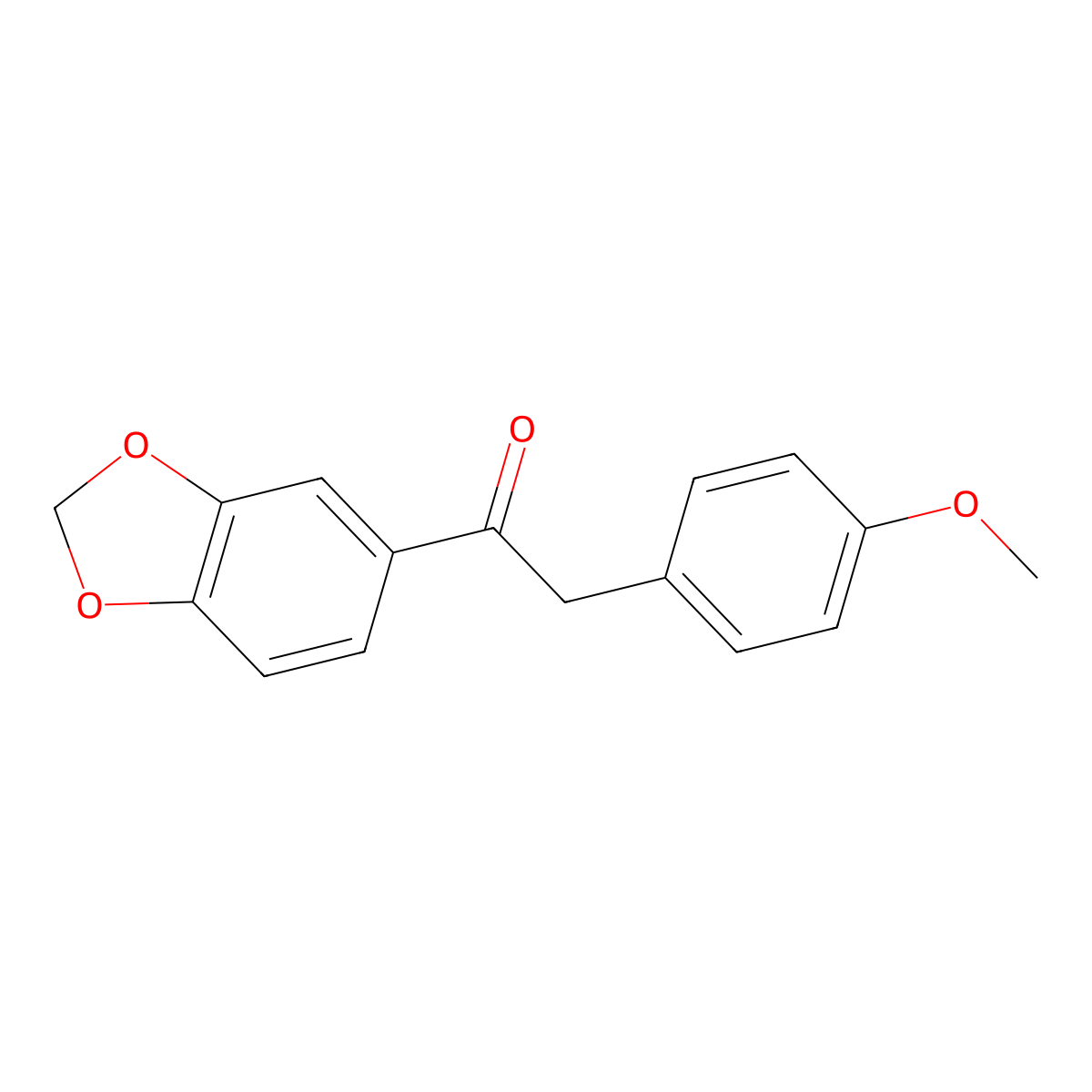1-(1,3-Dioxaindan-5-yl)-2-(4-methoxyphenyl)ethan-1-one molecular structure, CAS 1184262-80-3