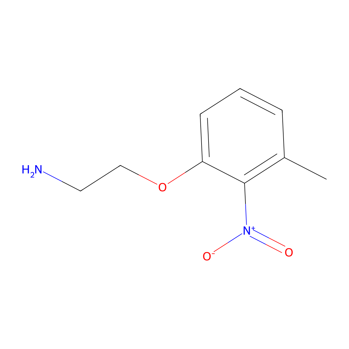 2-(3-Methyl-2-nitrophenoxy)ethan-1-amine molecular structure, CAS 1184270-30-1