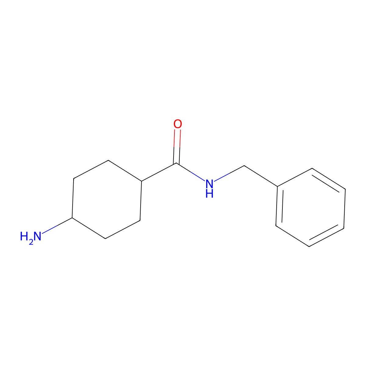 4-amino-N-benzylcyclohexane-1-carboxamide molecular structure, CAS 1184287-08-8