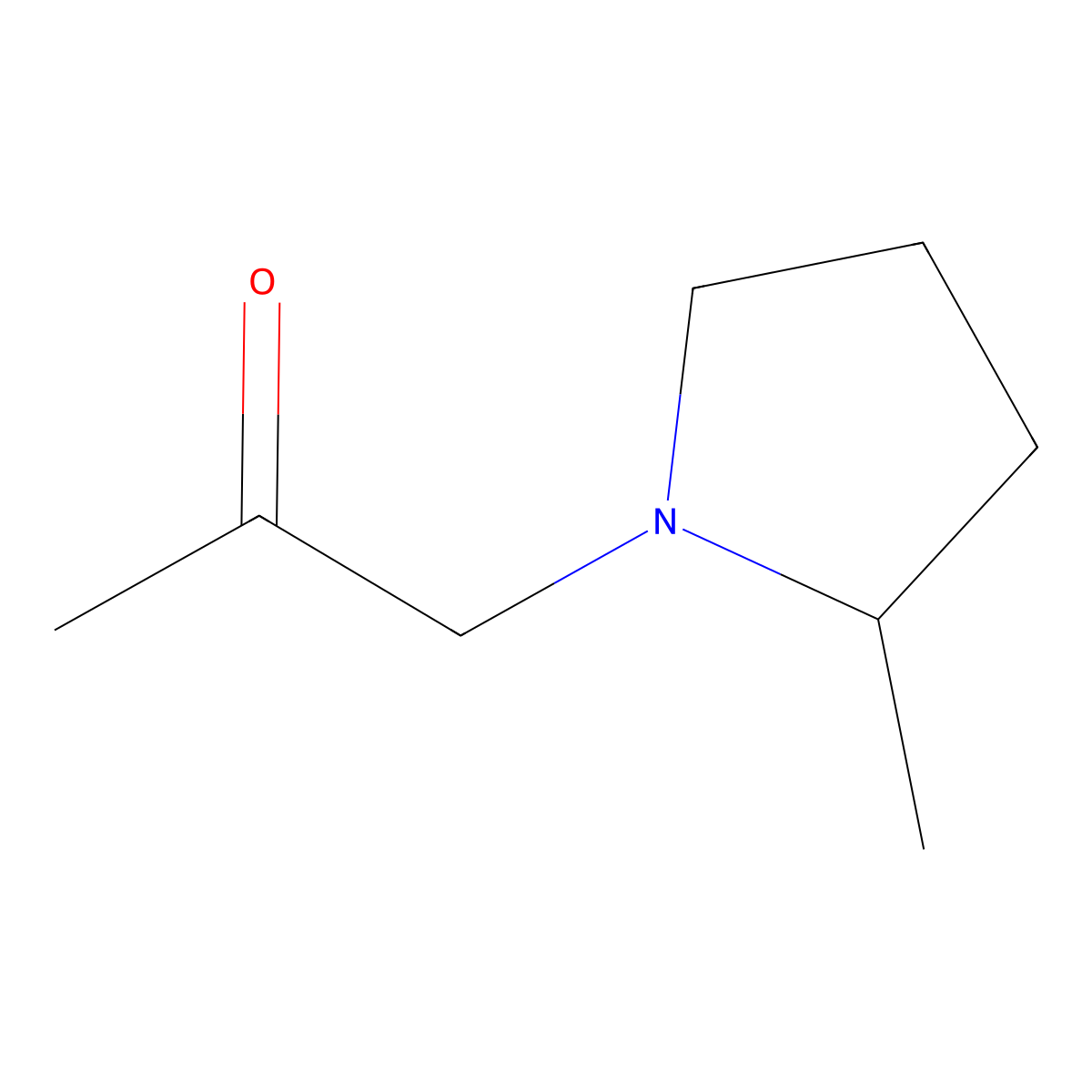 1-(2-Methylpyrrolidin-1-yl)propan-2-one molecular structure, CAS 1184513-75-4