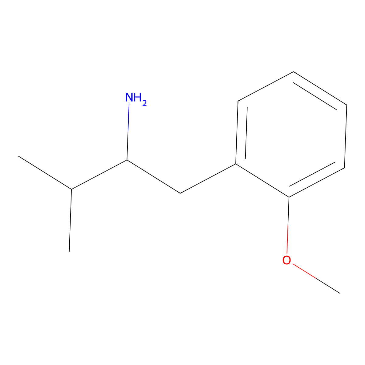 1-(2-Methoxyphenyl)-3-methylbutan-2-amine molecular structure, CAS 1184582-52-2