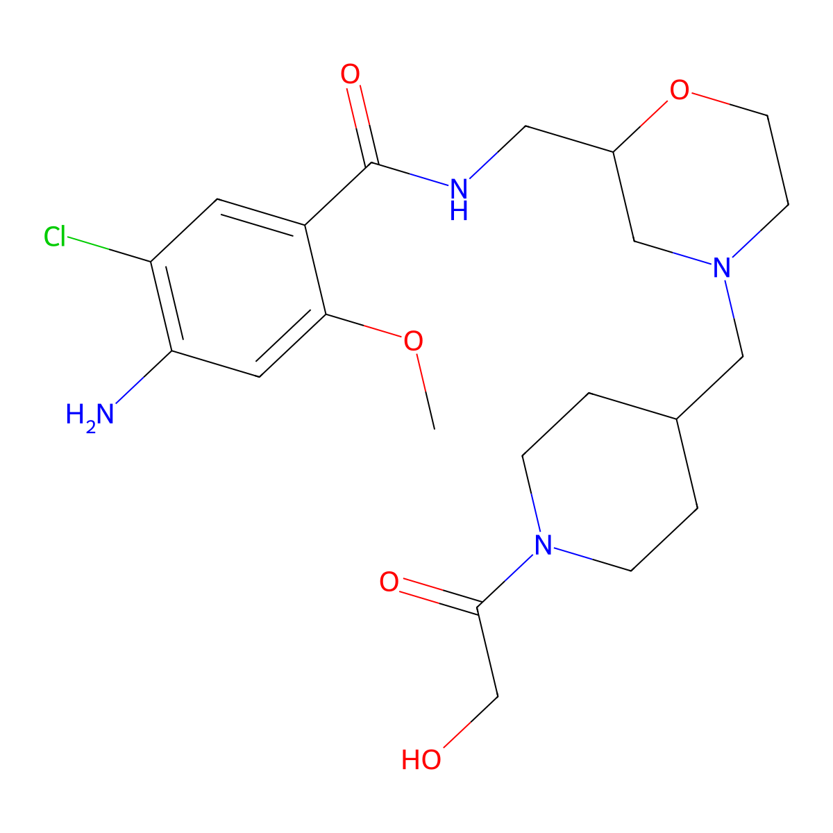 Minesapride molecular structure, CAS 1184662-54-1