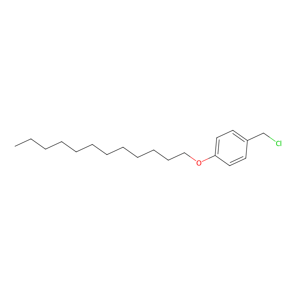 1-(Chloromethyl)-4-(dodecyloxy)benzene molecular structure, CAS 118468-30-7