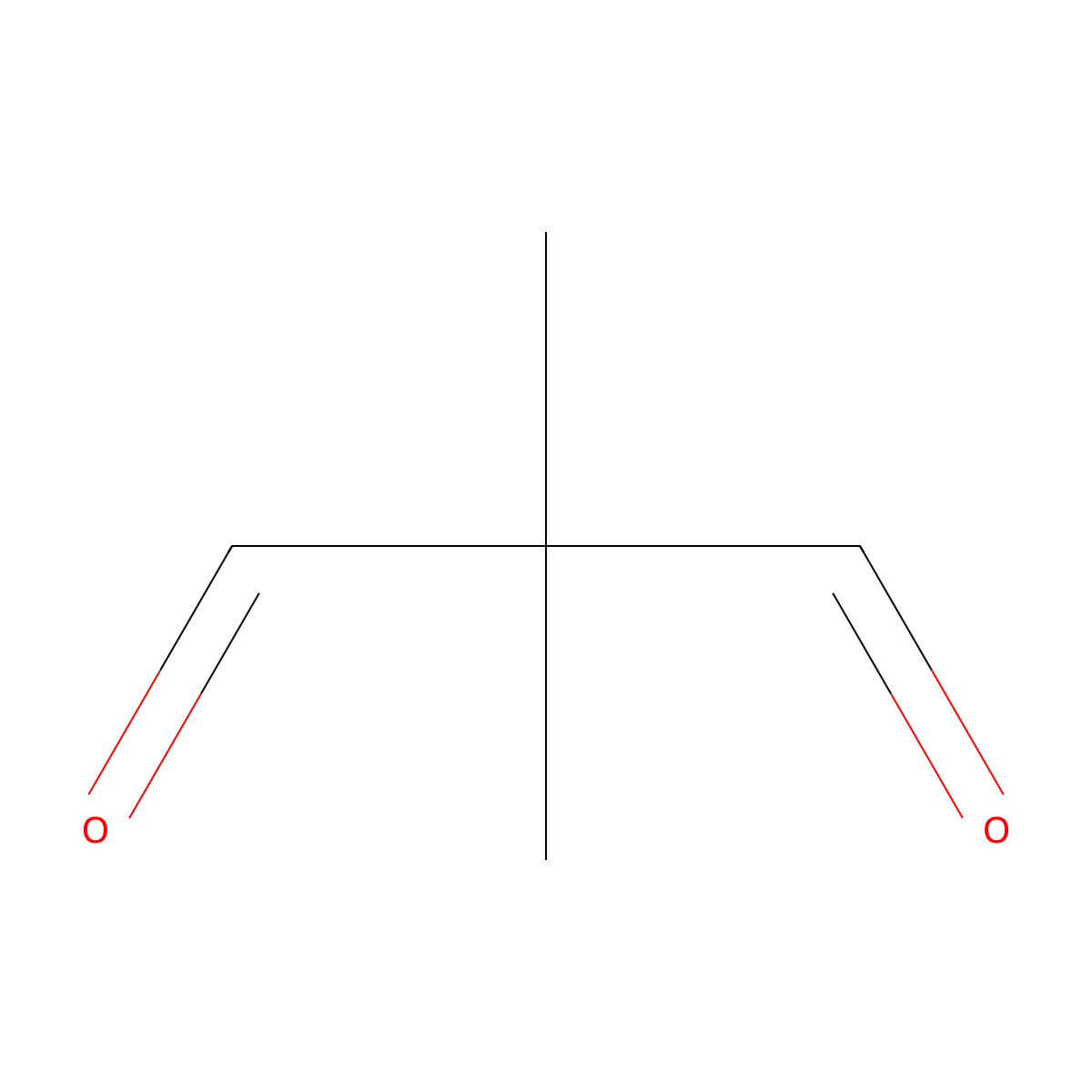 Propanedial, dimethyl- molecular structure, CAS 1185-34-8