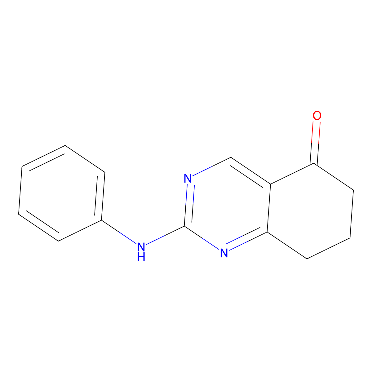 2-(Phenylamino)-7,8-dihydroquinazolin-5(6H)-one molecular structure, CAS 1185008-52-9