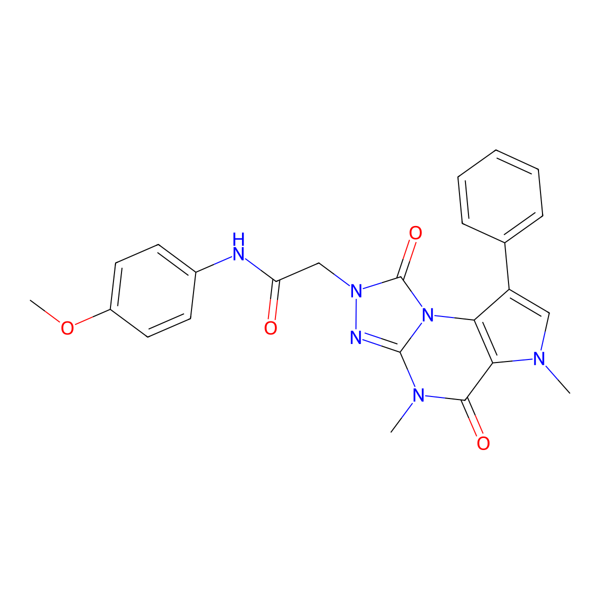 N-butyl-4-(3-{2-[{[(2-methoxyphenyl)amino]carbonyl}(methyl)amino]ethyl}-1,2,4-oxadiazol-5-yl)benzamide molecular structure, CAS 1185071-03-7
