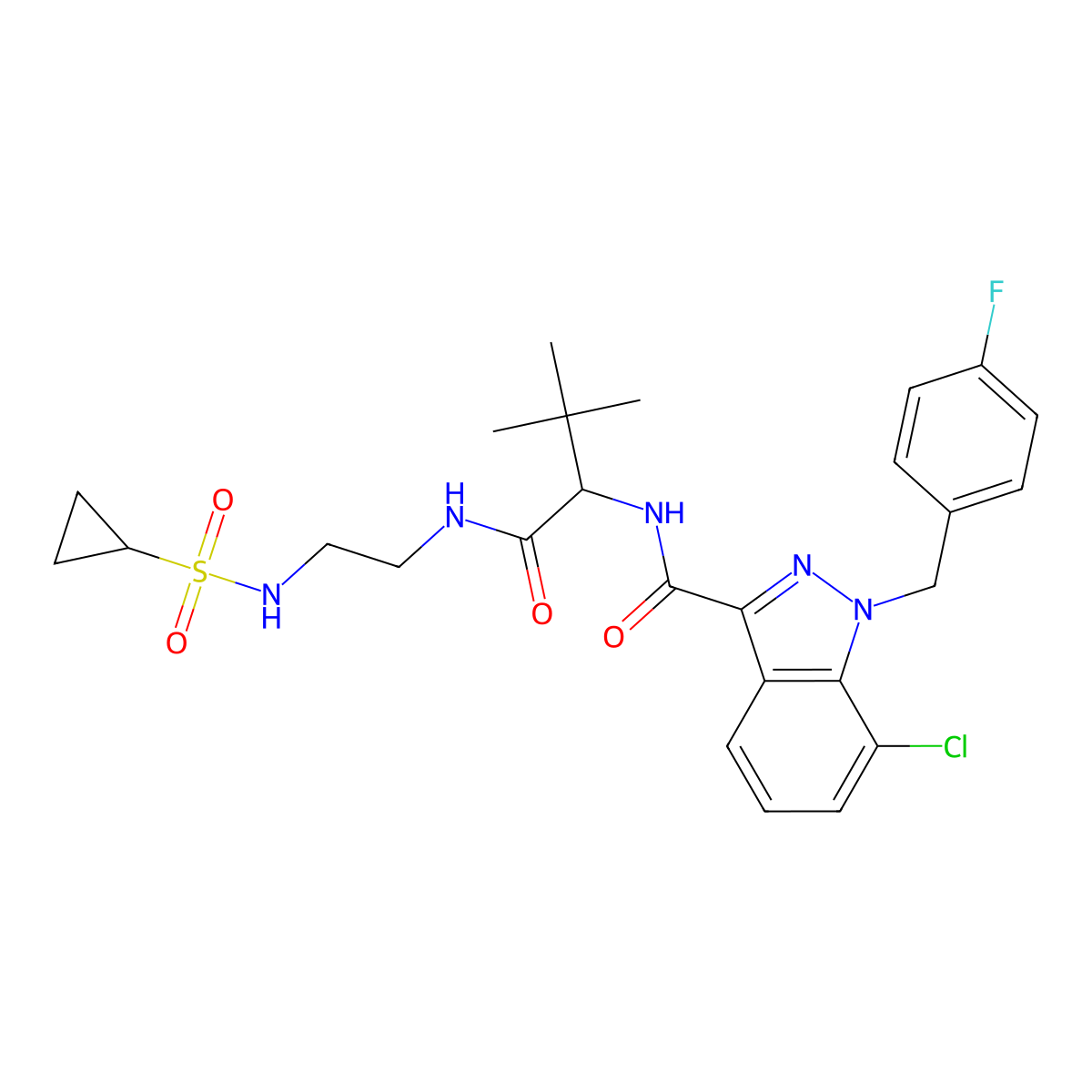 Adsb-fub-187 molecular structure, CAS 1185283-97-9
