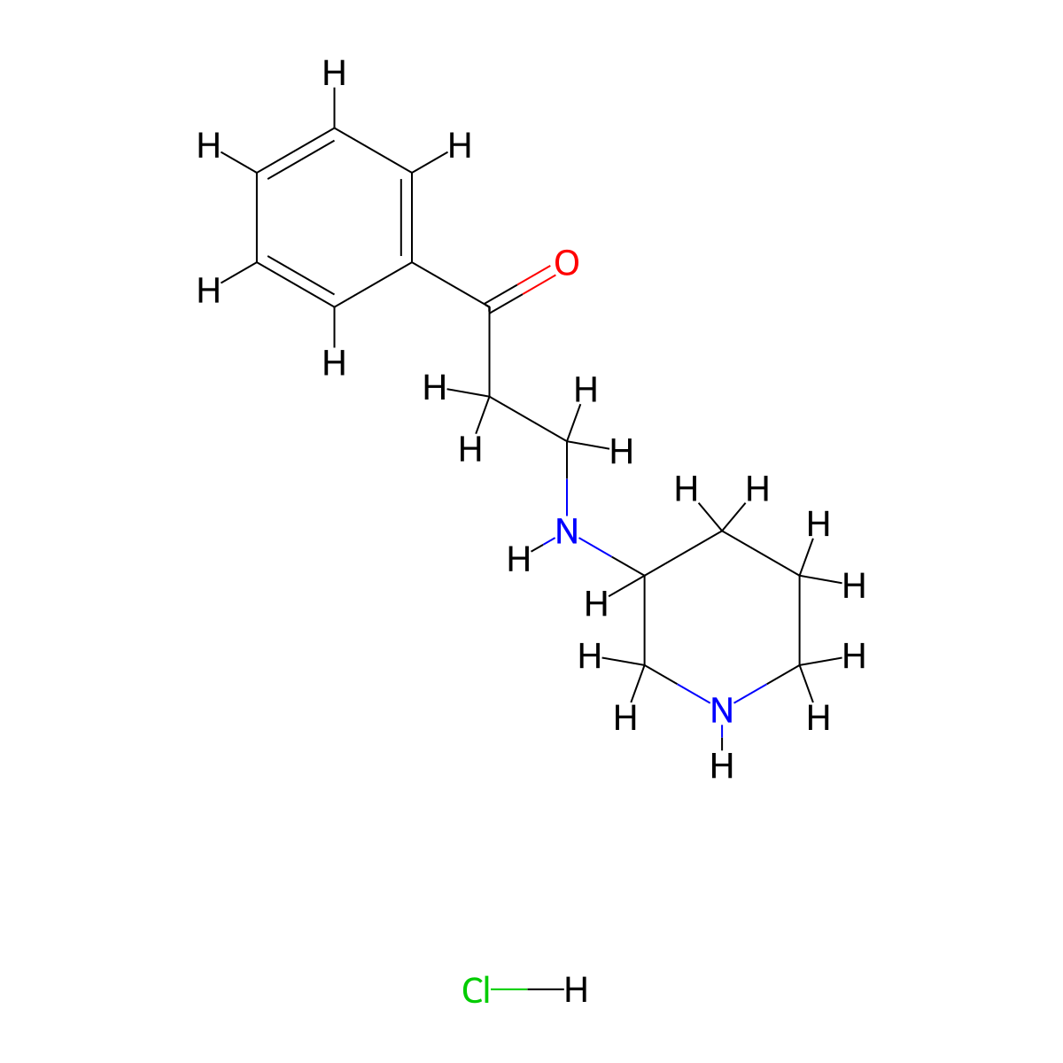 1-Phenyl-3-(piperidin-3-ylamino)-propan-1-one hydrochloride molecular structure, CAS 1185317-59-2