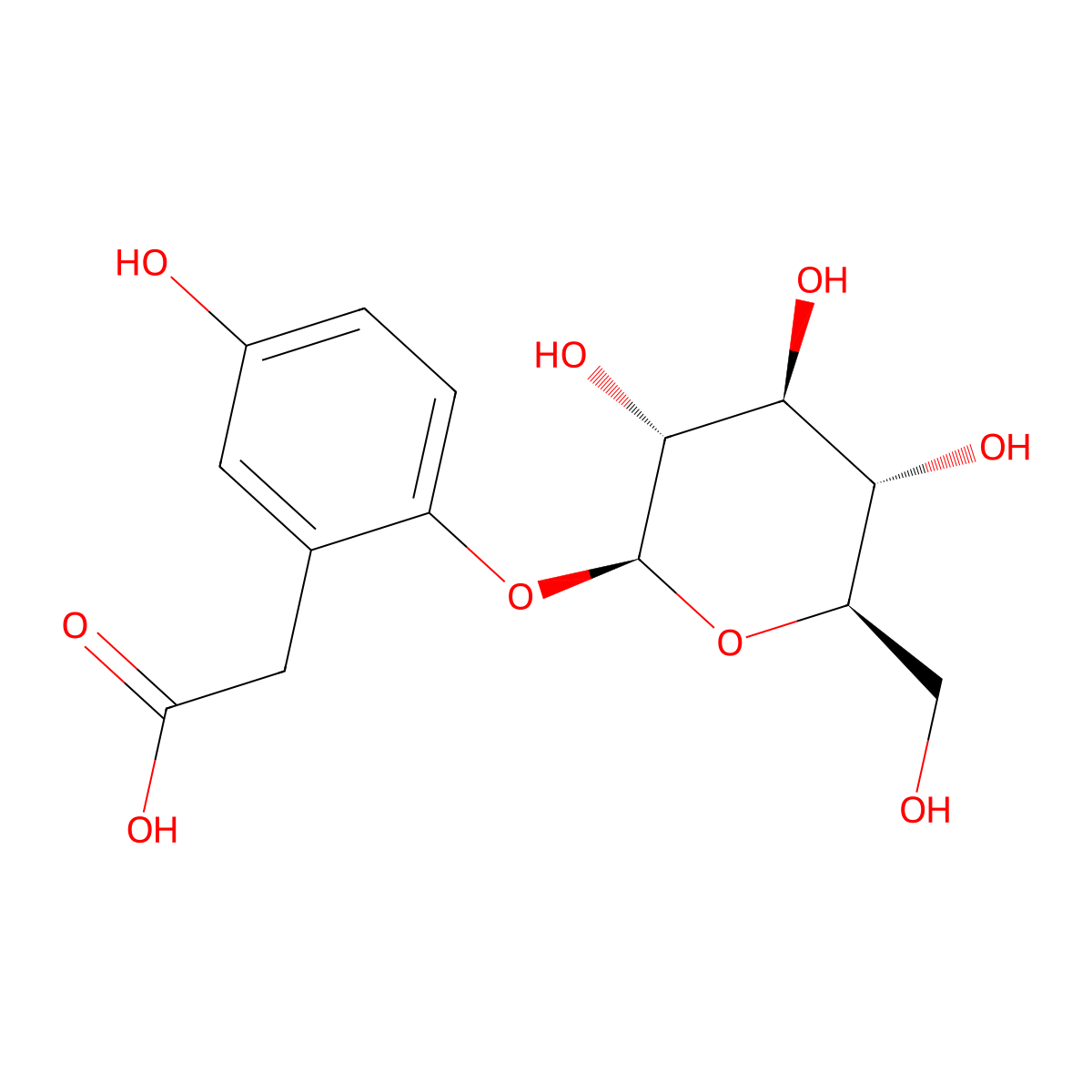 Phaseoloidin molecular structure, CAS 118555-82-1