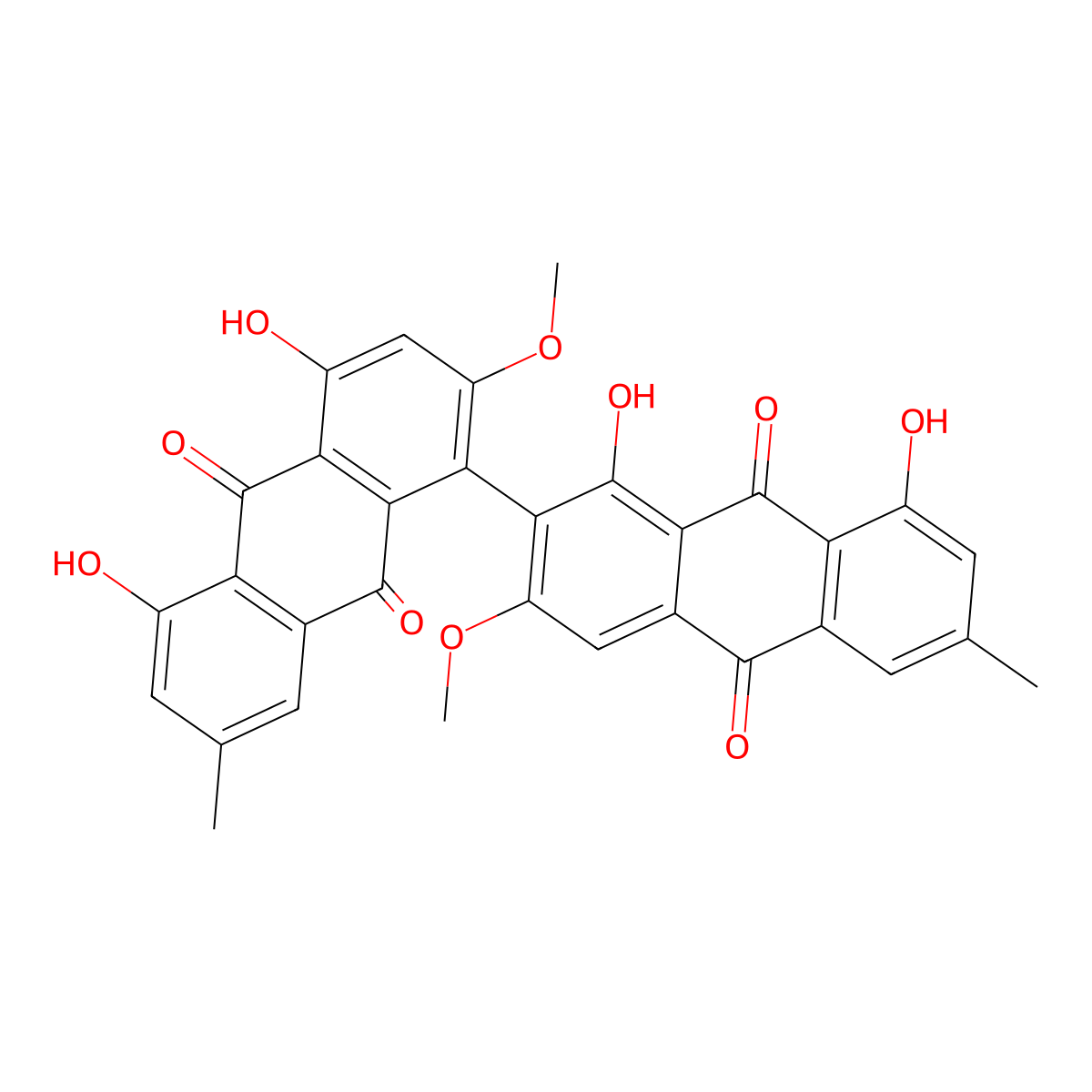 Floribundone 1 molecular structure, CAS 118555-84-3