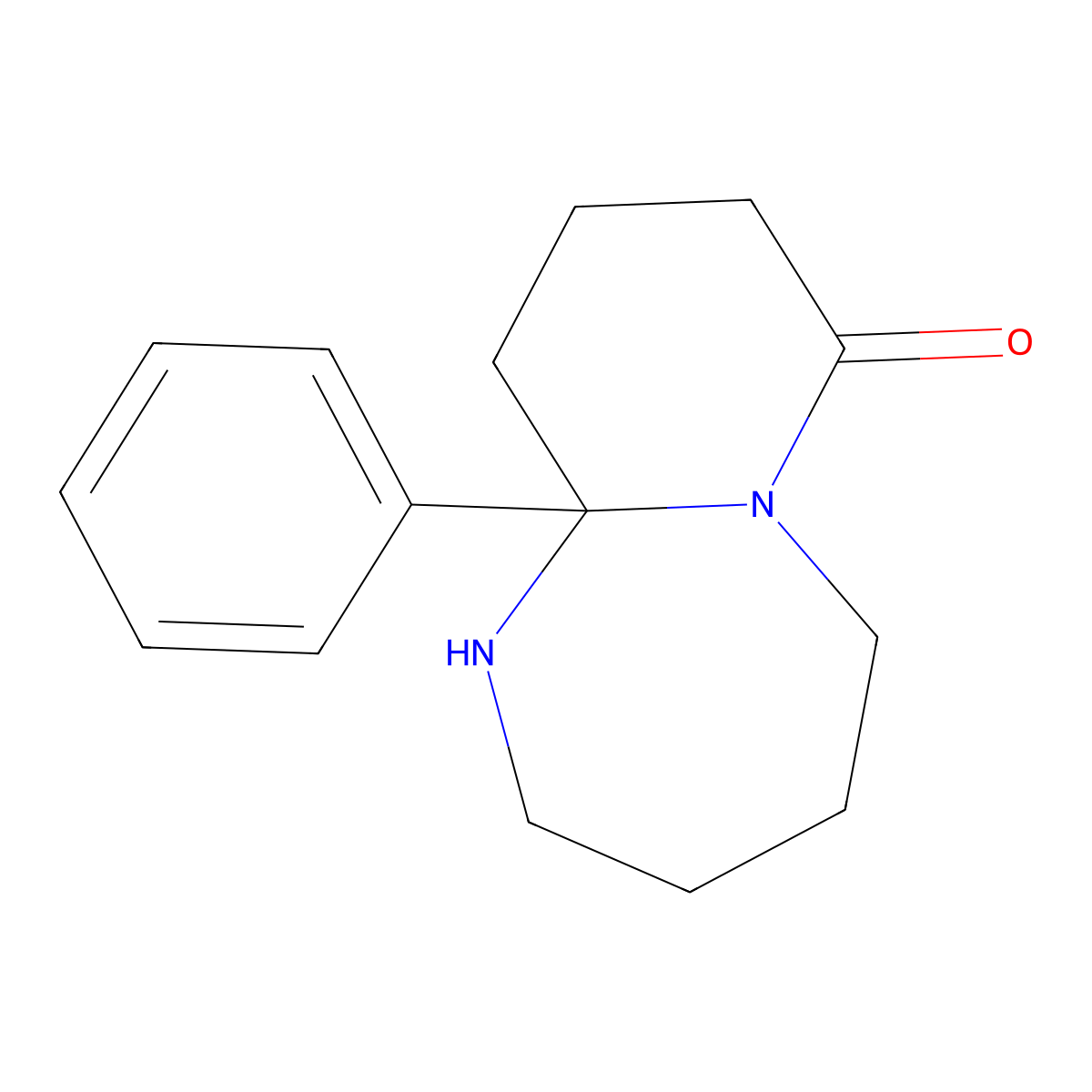 10a-Phenyl-decahydropyrido[1,2-a][1,3]diazepin-7-one molecular structure, CAS 1186194-55-7