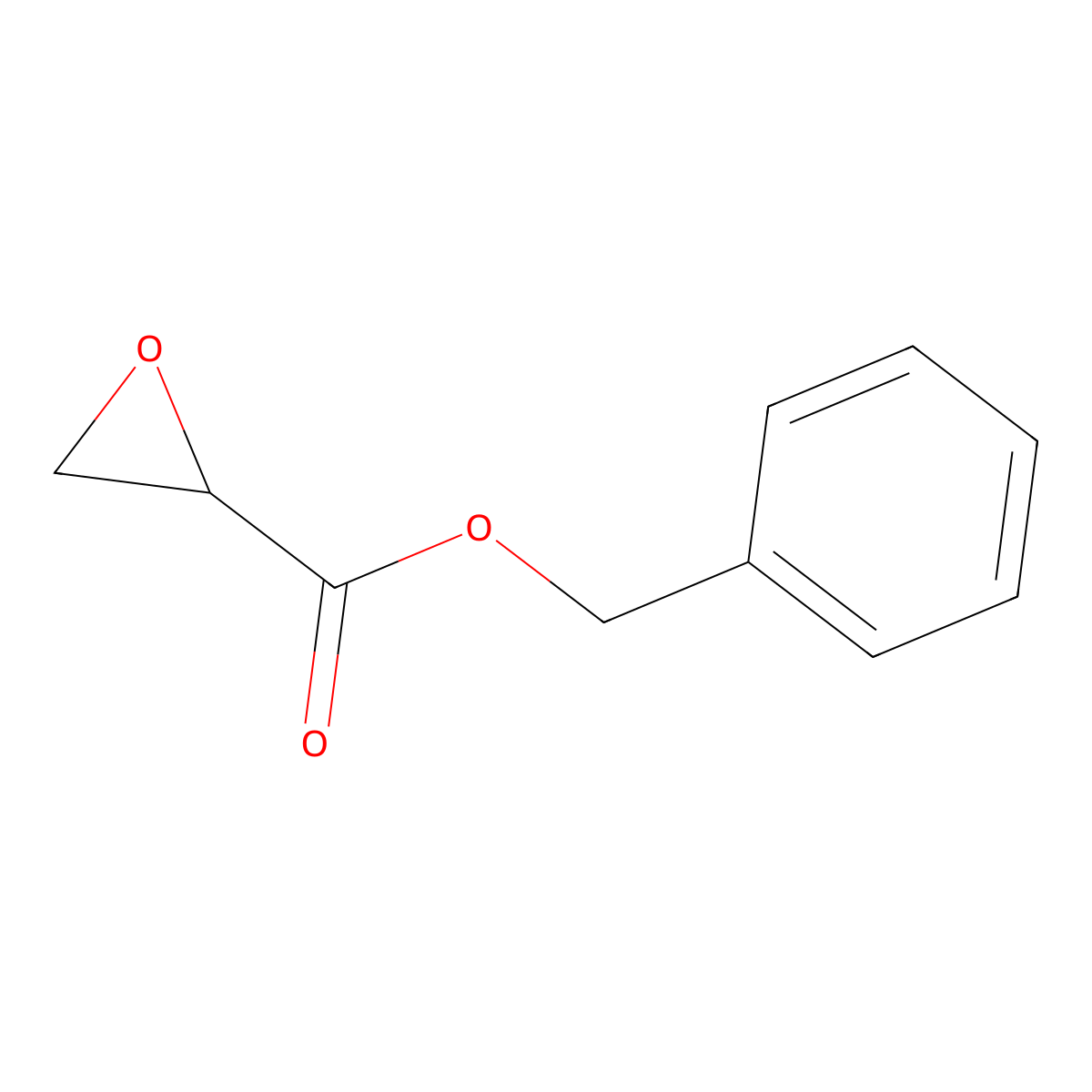 Benzyl (2R)-(+)-glycidate molecular structure, CAS 118623-64-6