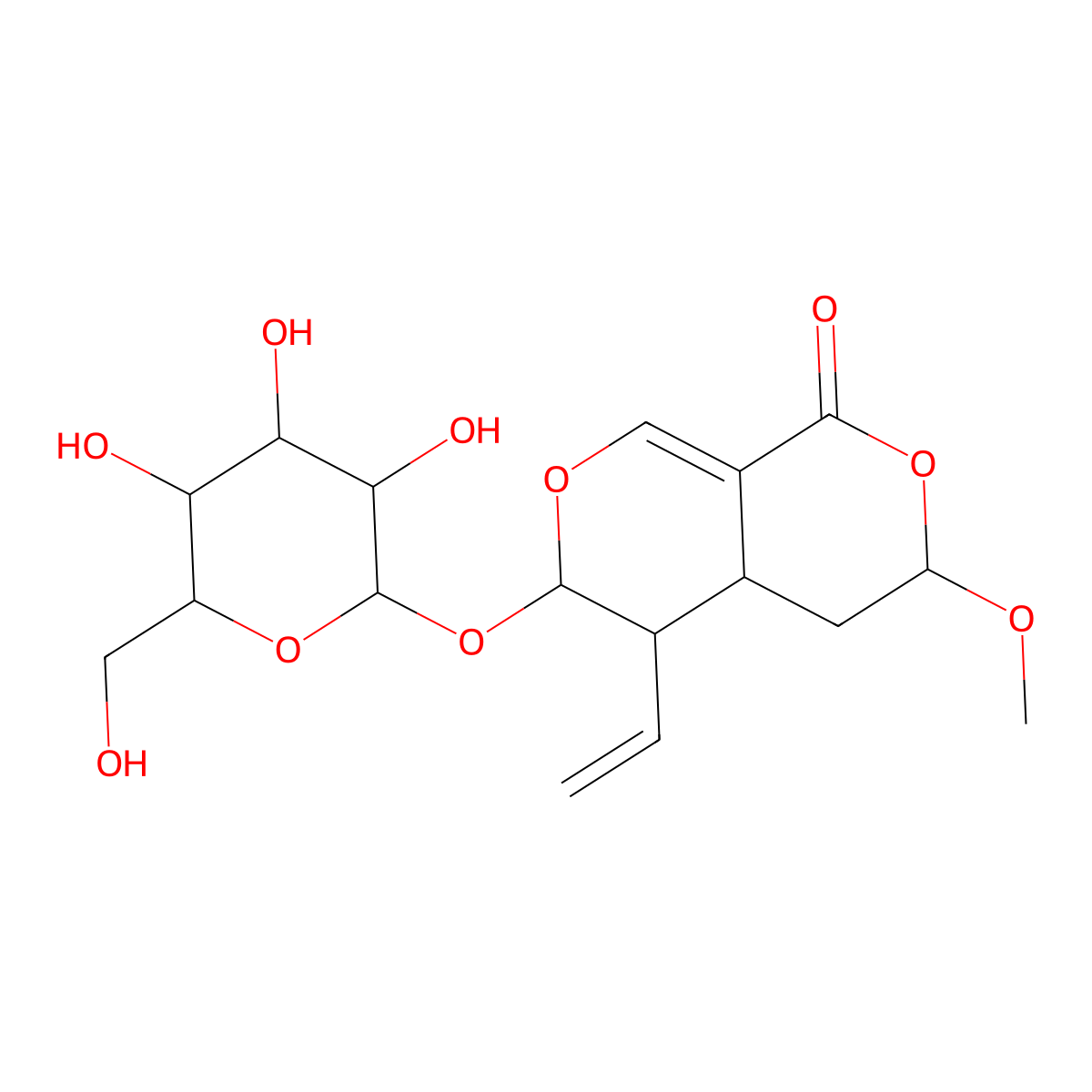 Epivogeloside molecular structure, CAS 118627-52-4