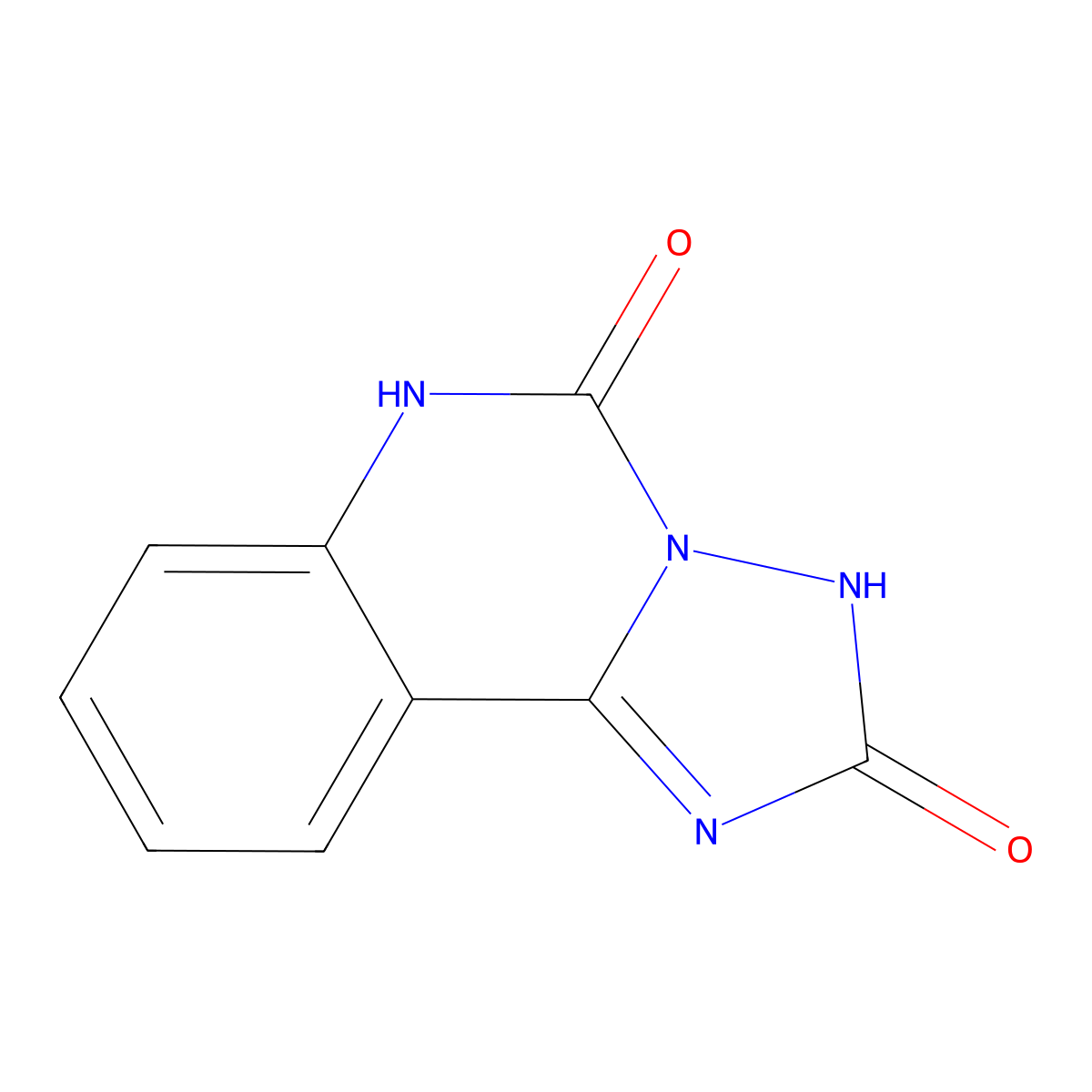 [1,2,4]Triazolo[1,5-c]quinazoline-2,5(3H,6H)-dione molecular structure, CAS 118644-22-7