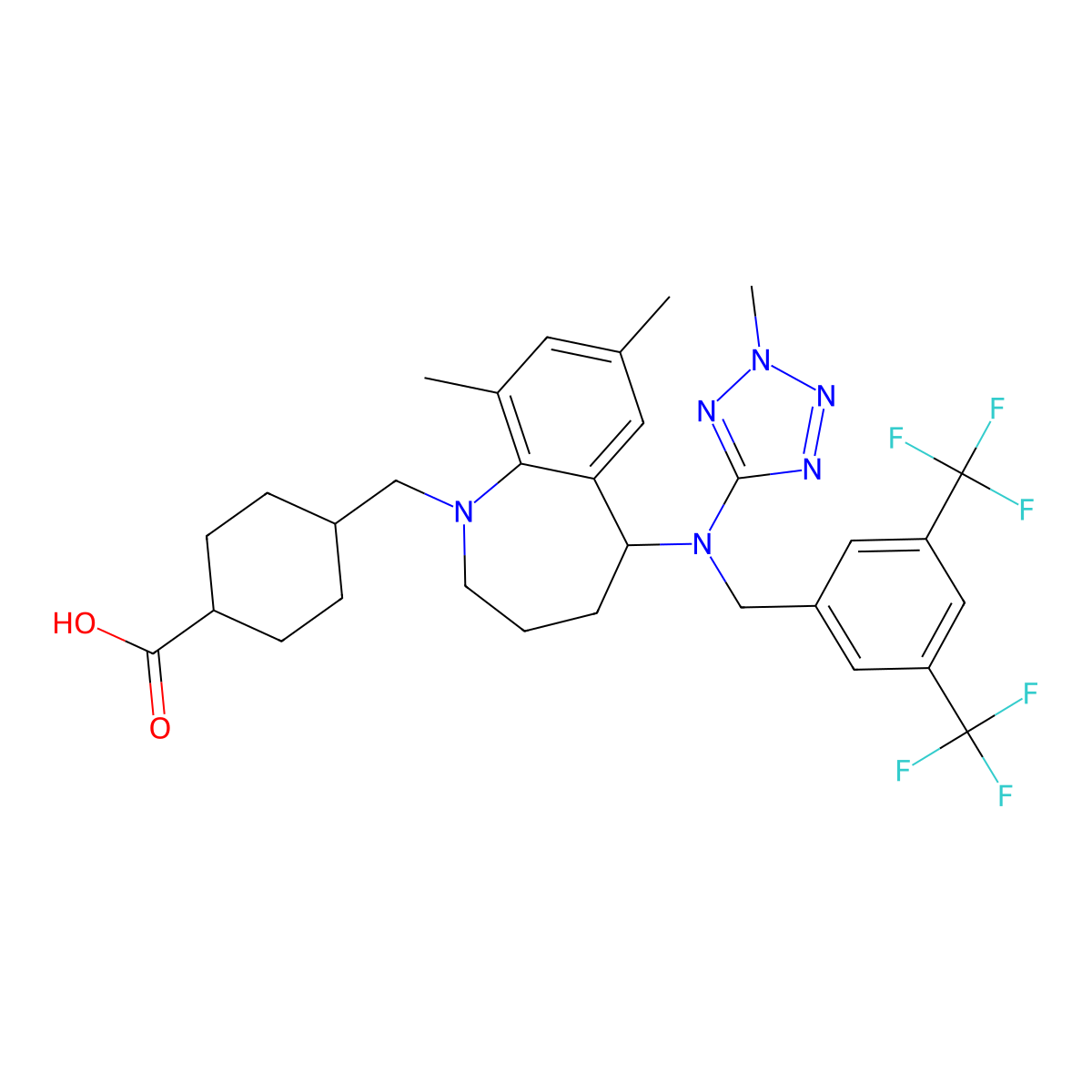Evacetrapib molecular structure, CAS 1186486-62-3