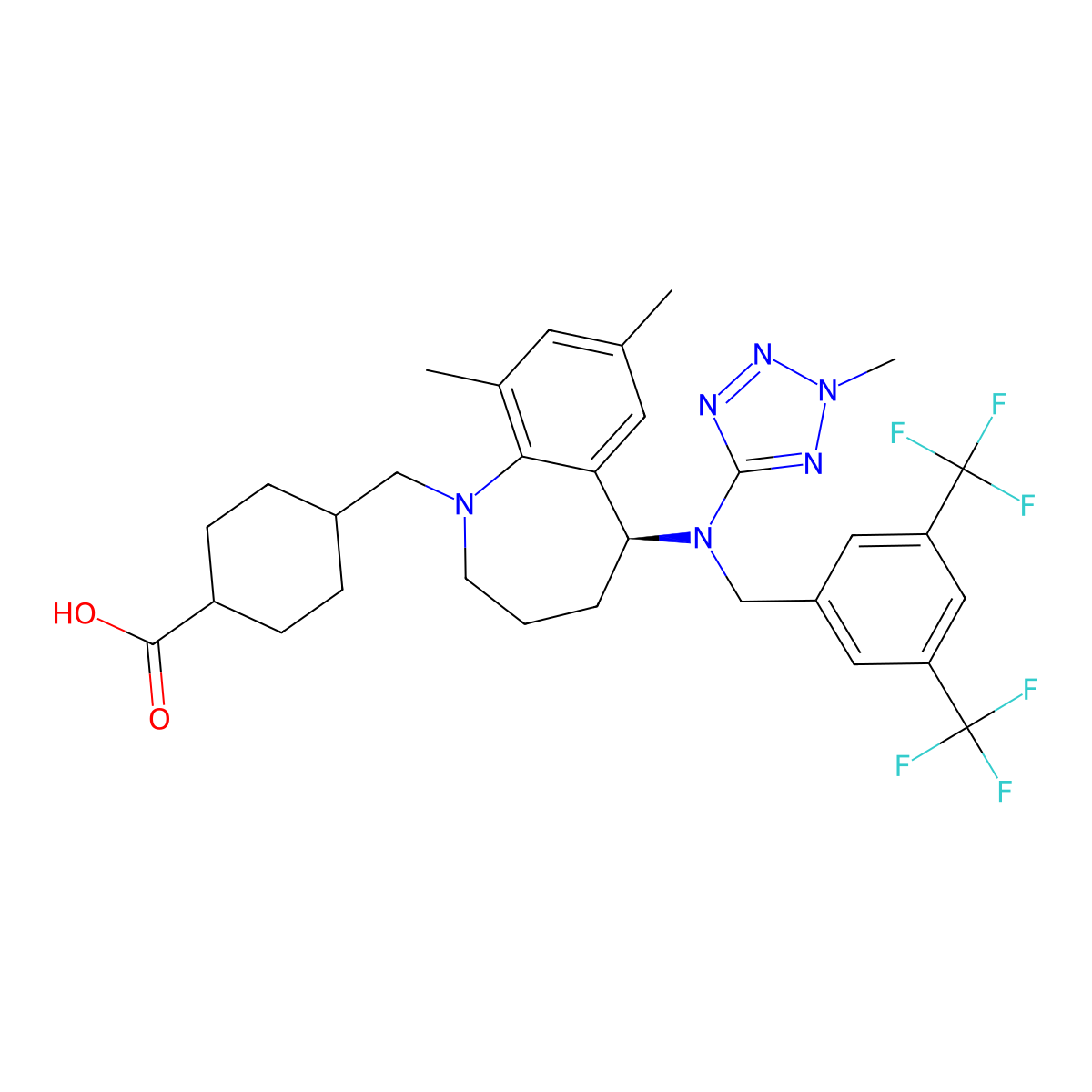 Evacetrapib molecular structure, CAS 1186486-62-3