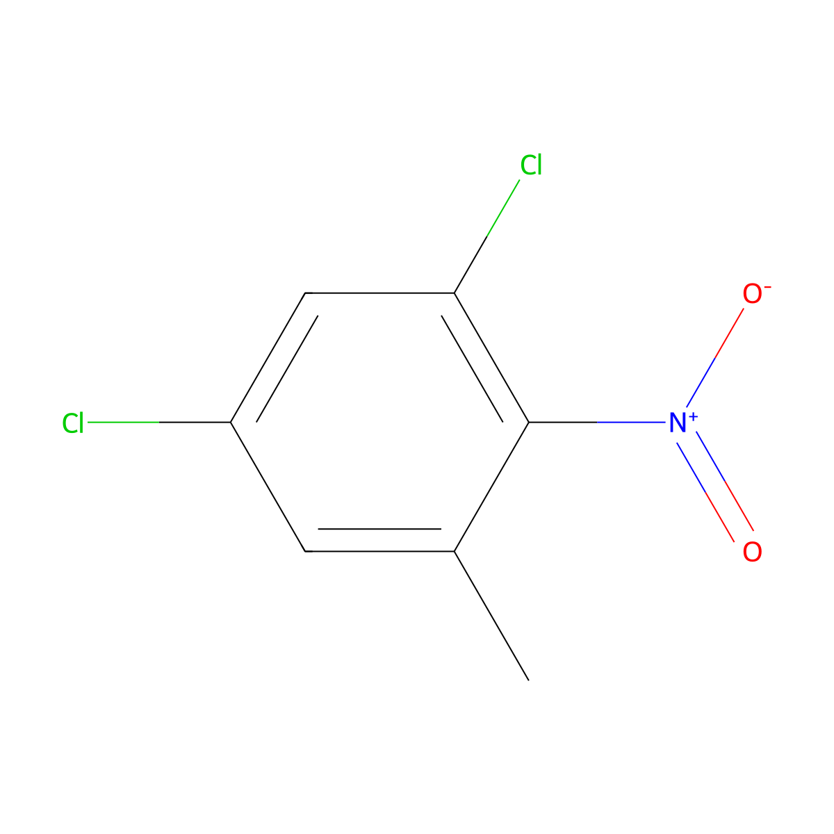 1,5-Dichloro-3-methyl-2-nitrobenzene molecular structure, CAS 118665-00-2