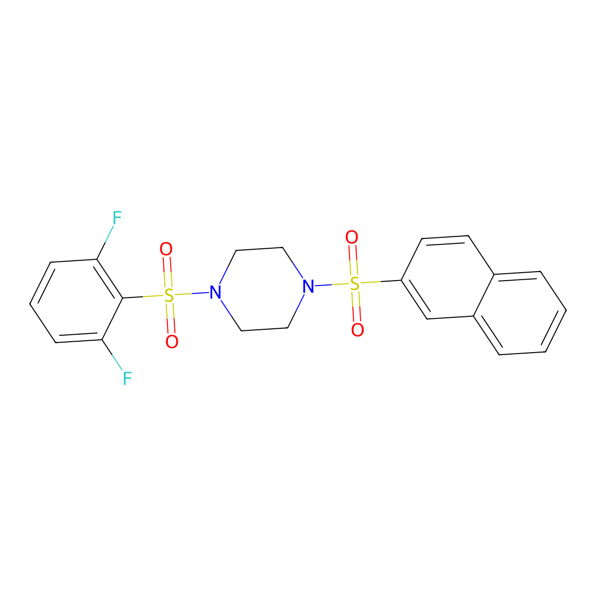 PKM2 activator 2 molecular structure, CAS 1186660-06-9