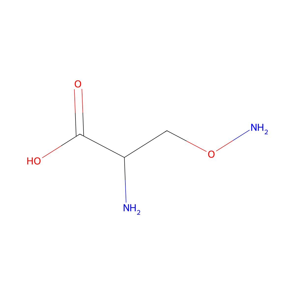 O-Aminoserine molecular structure, CAS 1187-83-3