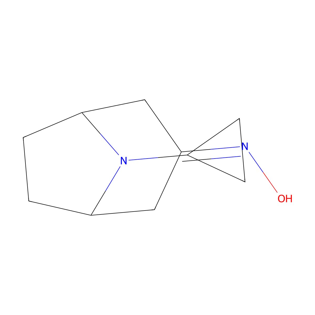 8-Cyclopropyl-8-aza-bicyclo[3.2.1]octan-3-one oxime molecular structure, CAS 1187160-91-3