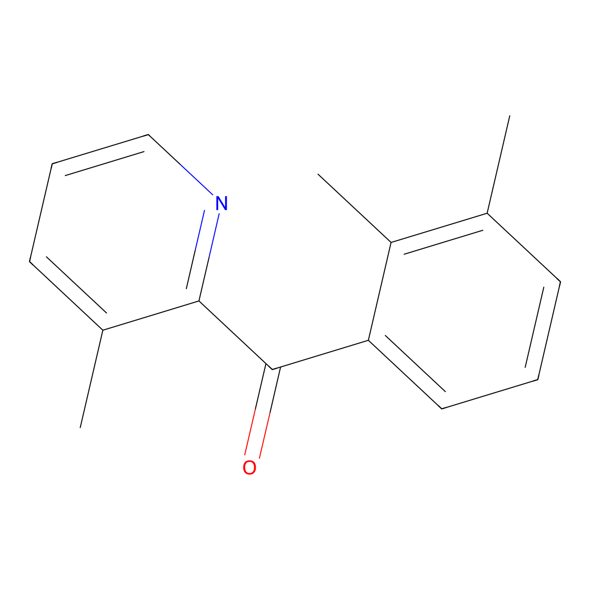 2-(2,3-Dimethylbenzoyl)-3-methylpyridine molecular structure, CAS 1187164-78-8