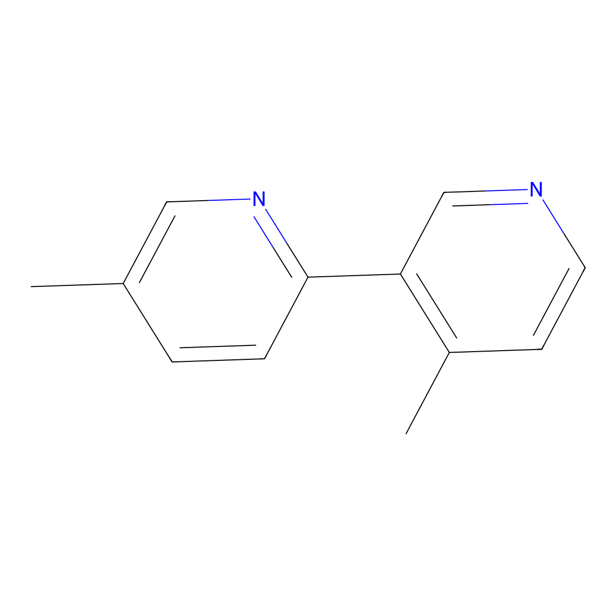 4',5-Dimethyl-2,3'-bipyridine molecular structure, CAS 1187165-92-9