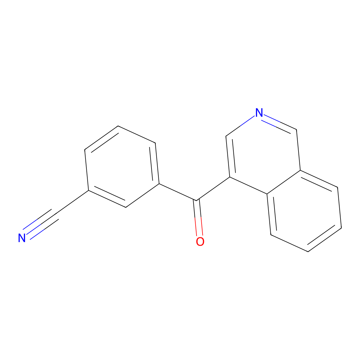 4-(3-Cyanobenzoyl)isoquinoline molecular structure, CAS 1187166-36-4