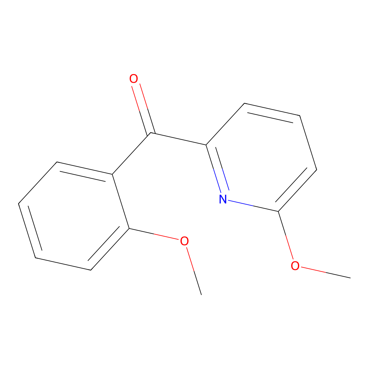 2-(2-Methoxybenzoyl)-6-methoxypyridine molecular structure, CAS 1187167-49-2