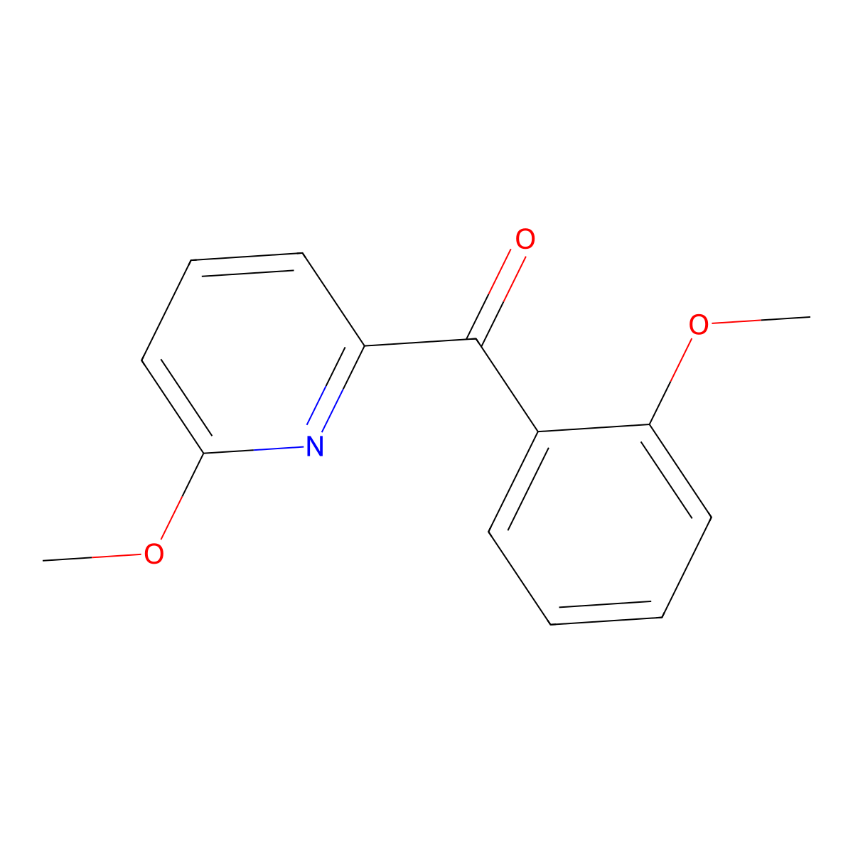 2-(2-Methoxybenzoyl)-6-methoxypyridine molecular structure, CAS 1187167-49-2