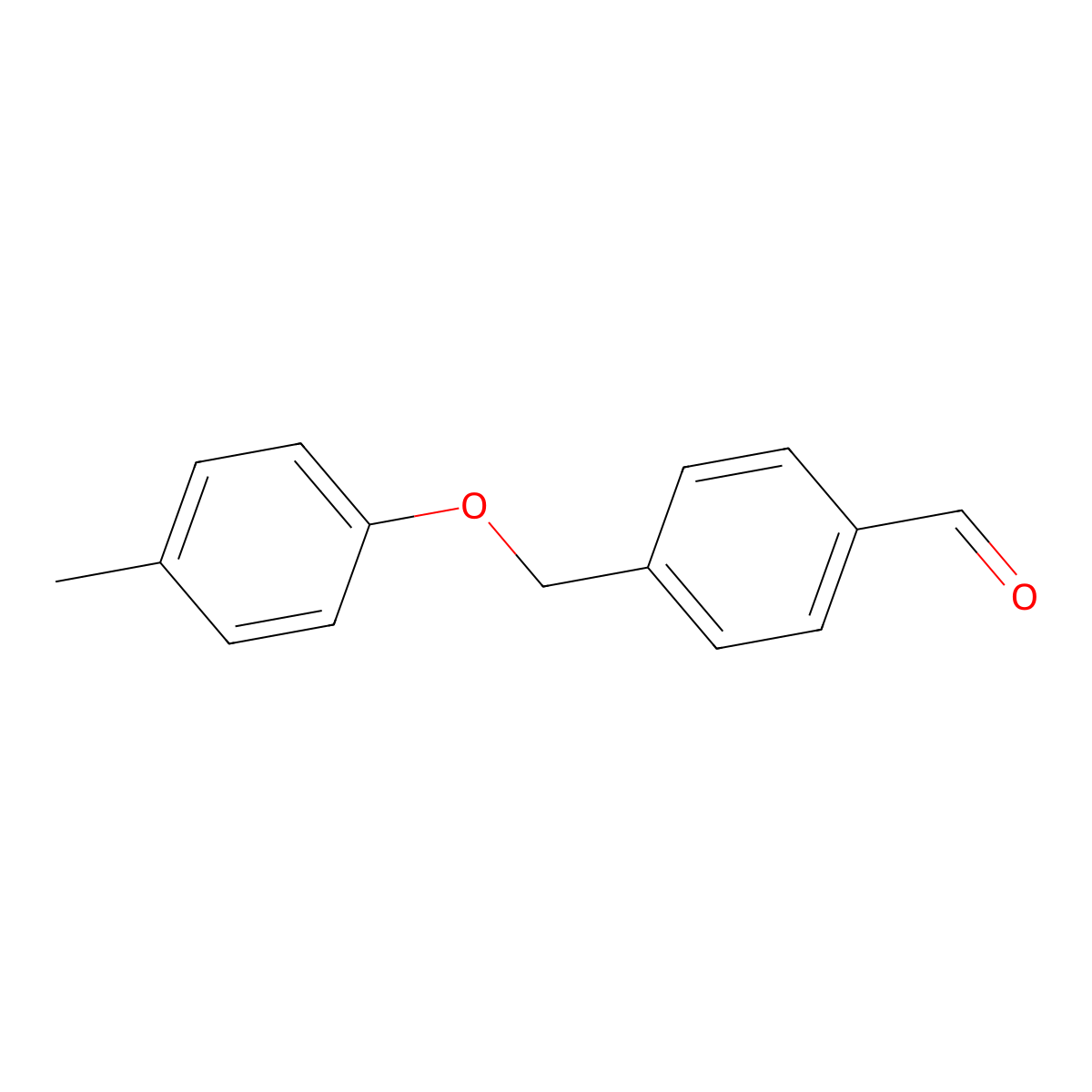 4-((p-Tolyloxy)methyl)benzaldehyde molecular structure, CAS 1187212-13-0