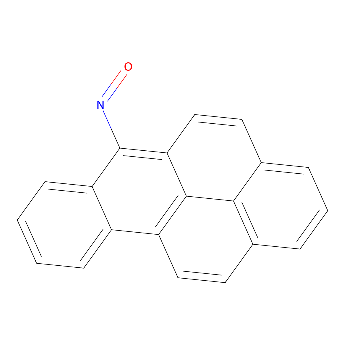 6-Nitrosobenzo(a)pyrene molecular structure, CAS 118745-15-6